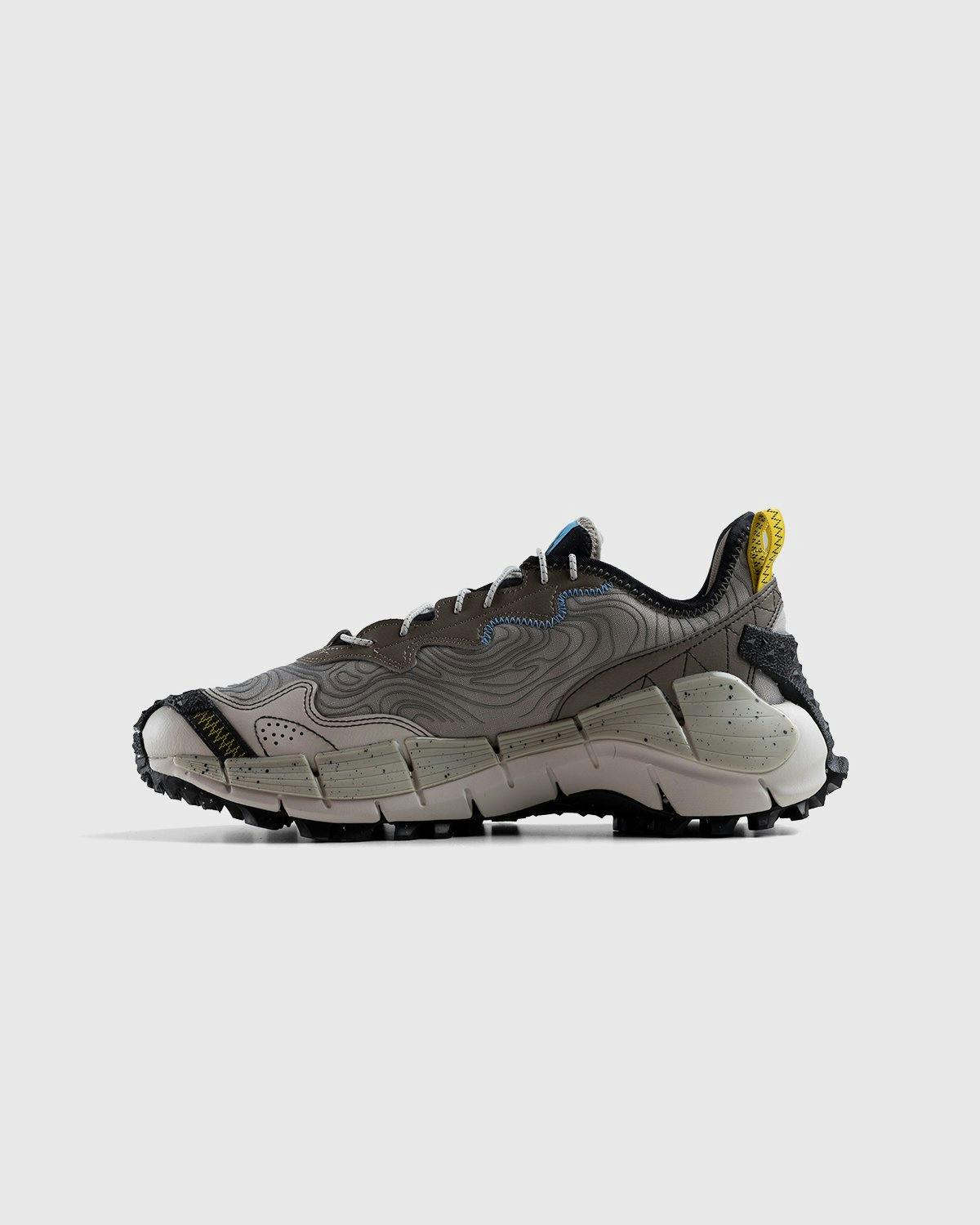Reebok - Zig Kinetica II Edge Boulder Grey / Essential Blue / Sulfur Green - Footwear - Grey - Image 2
