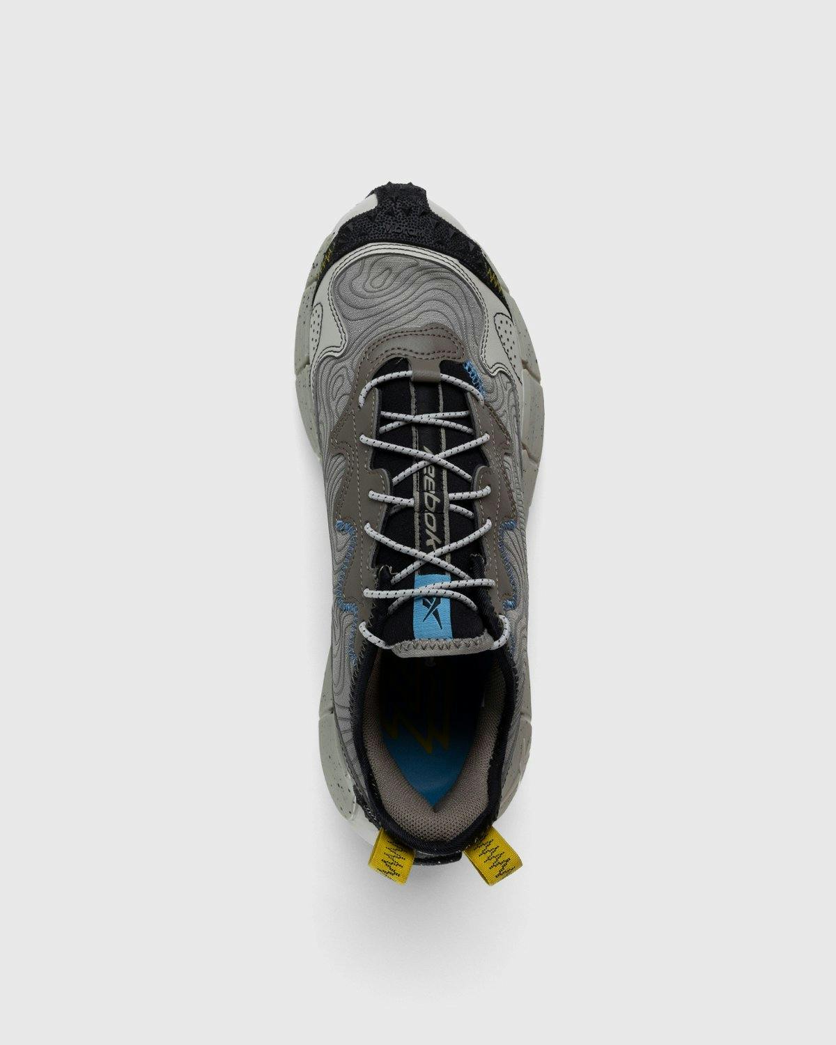 Reebok - Zig Kinetica II Edge Boulder Grey / Essential Blue / Sulfur Green - Footwear - Grey - Image 5