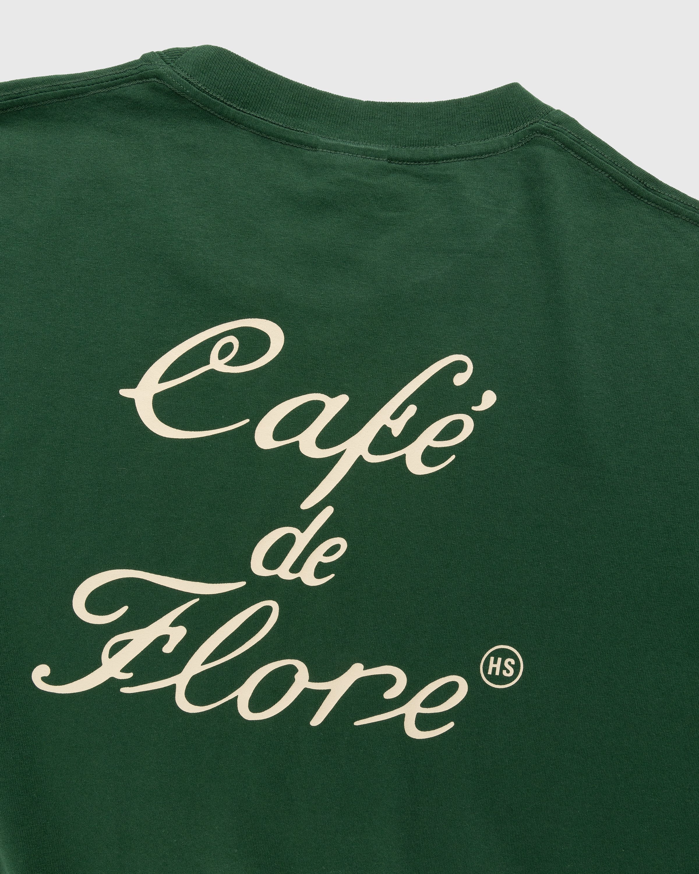 Café de Flore x Highsnobiety - Not In Paris 4 Rendez-vous Au T-Shirt Green - Clothing - Green - Image 6