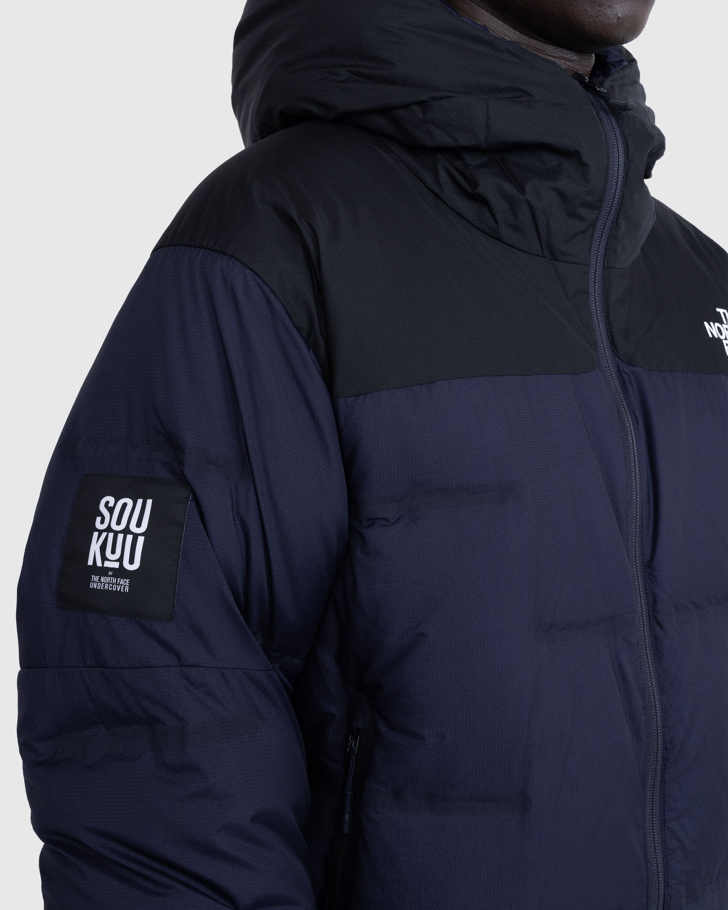 The North Face x UNDERCOVER - Soukuu Cloud Down Nupste Parka Black/Navy - Clothing - Multi - Image 6
