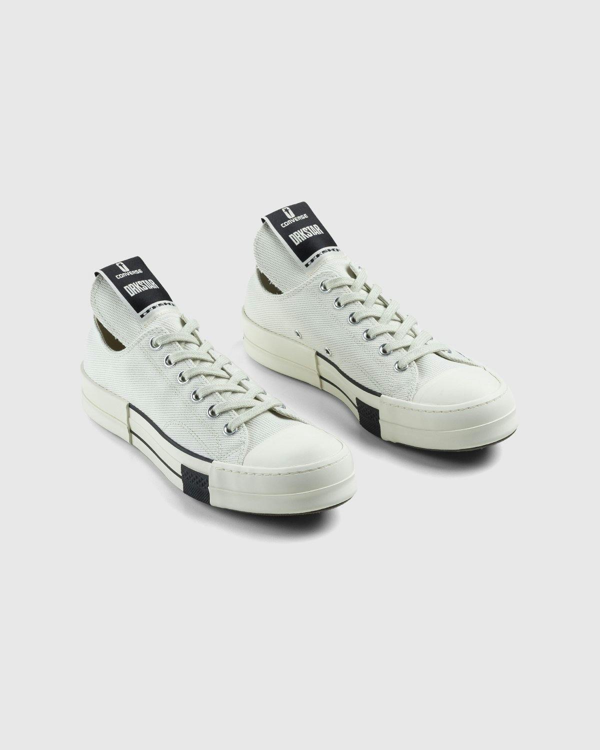 Converse x Rick Owens - DRKSTAR Chuck 70 Ox Lily White/Egret/Black - Footwear - White - Image 3