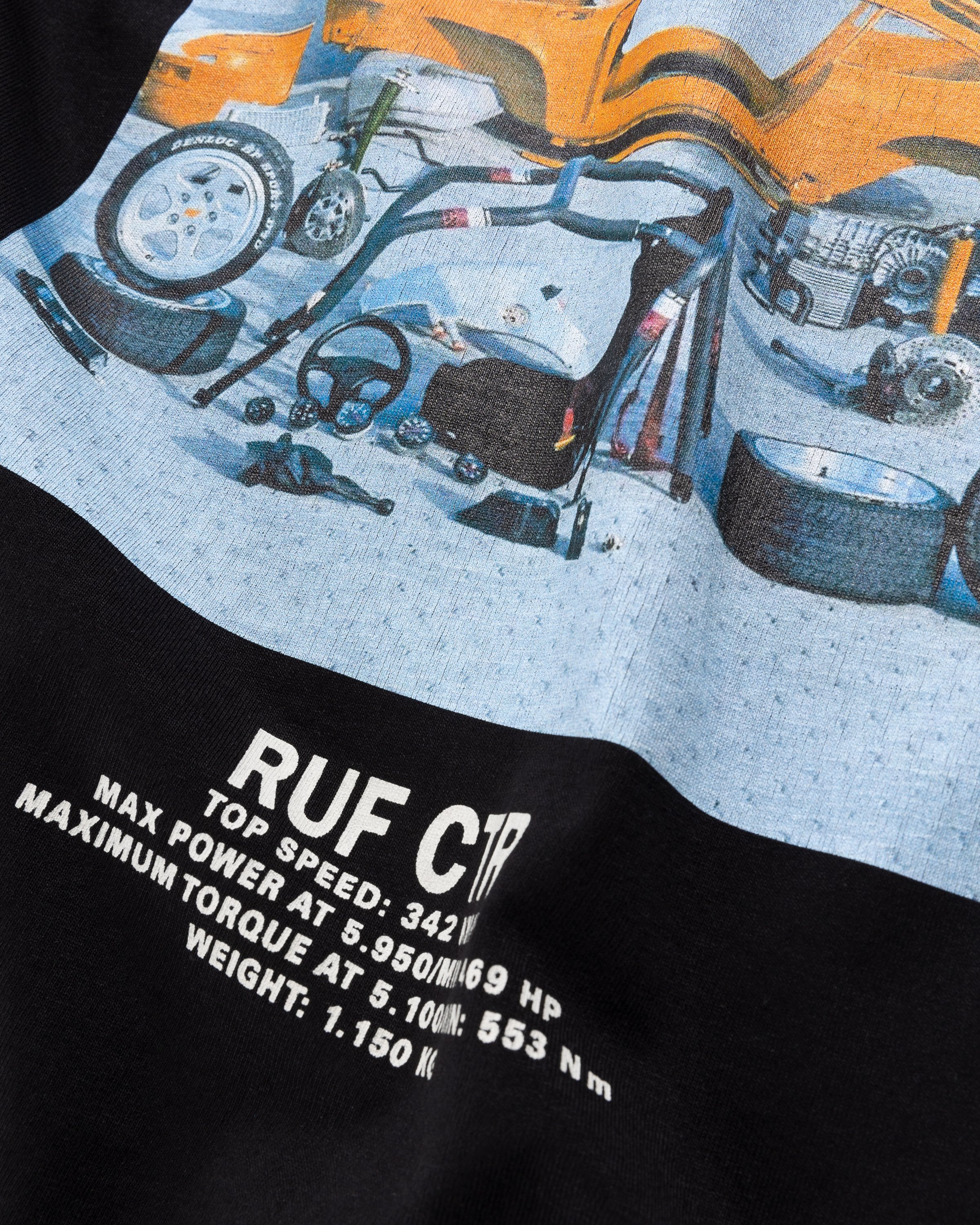RUF x Highsnobiety - CTR T-Shirt Black - Clothing - Black - Image 6