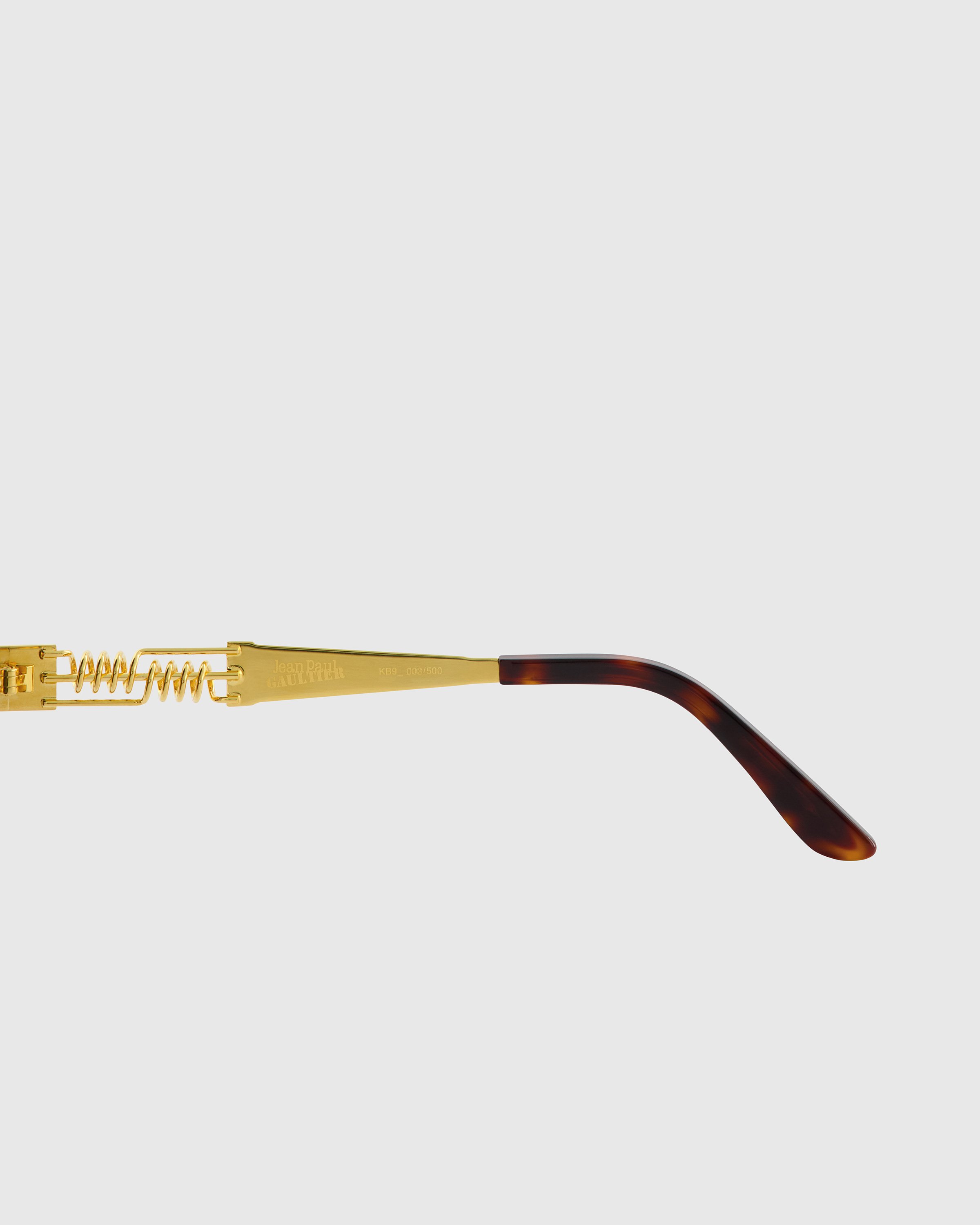 Jean Paul Gaultier x Burna Boy - 56-6106 Double Resort Sunglasses Yellow - Accessories - Yellow - Image 3