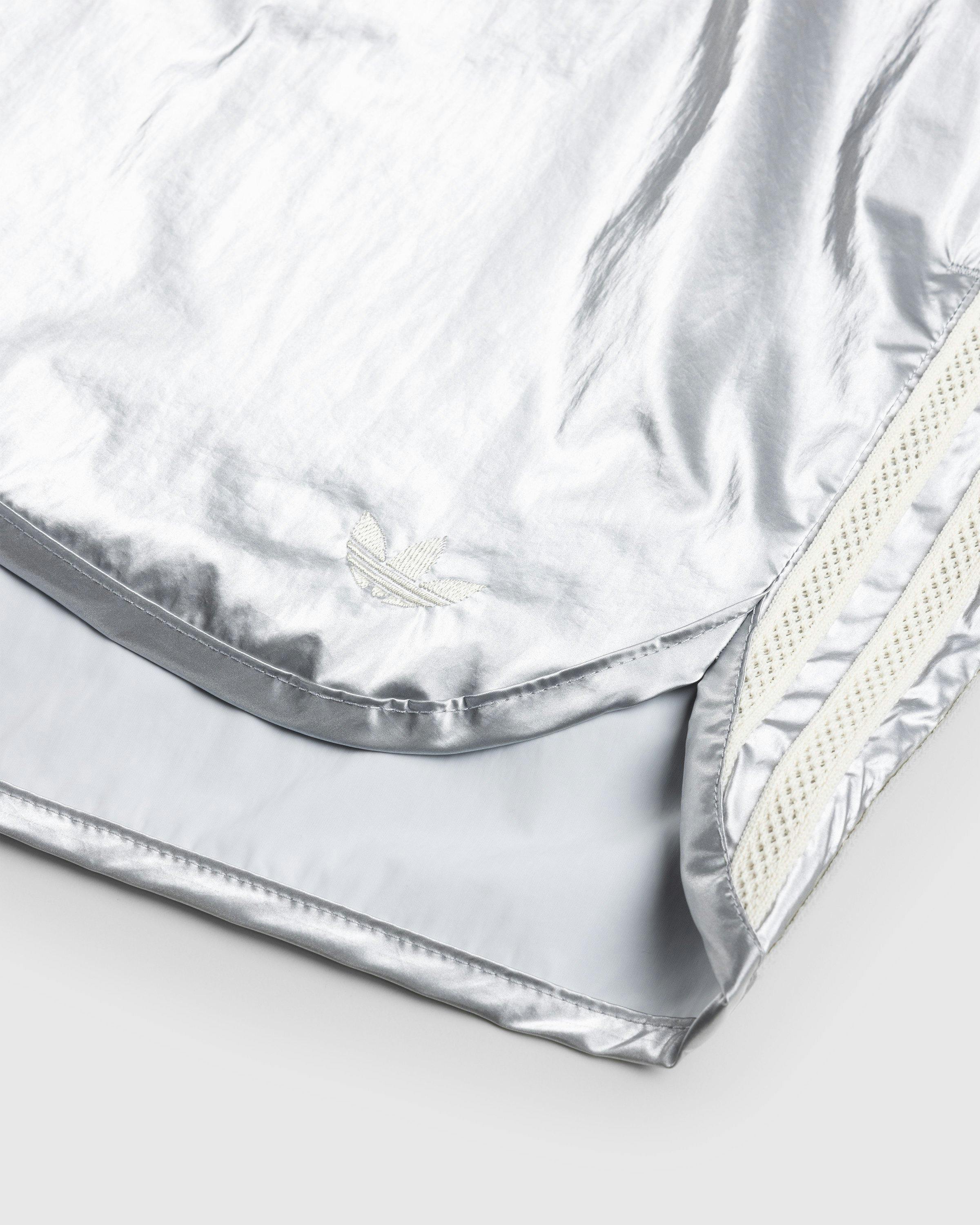 Adidas x Wales Bonner – Metallic Track Shorts Silver | Highsnobiety Shop