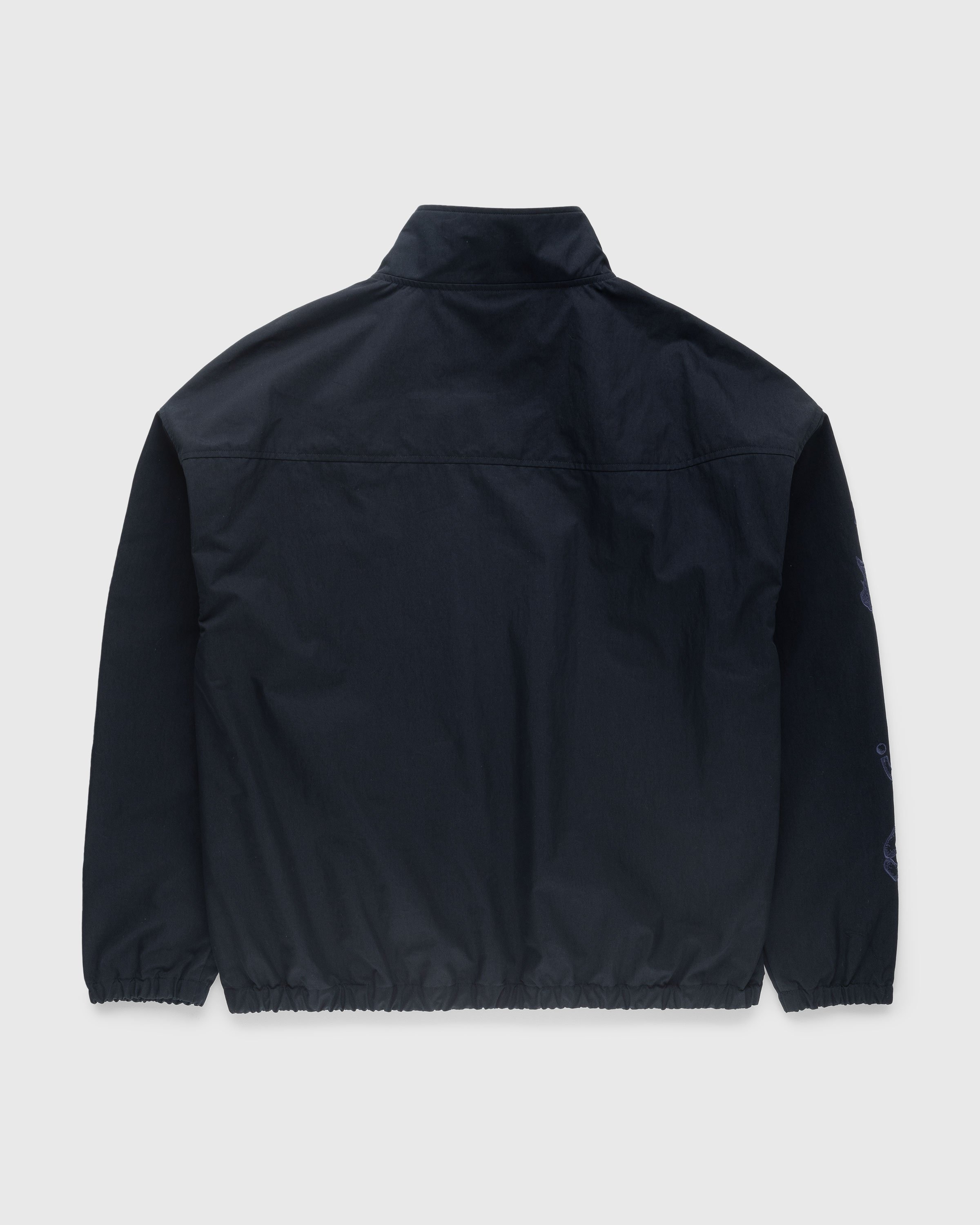NTS x Highsnobiety - Brushed Nylon Track Jacket Navy - Clothing - Black - Image 2