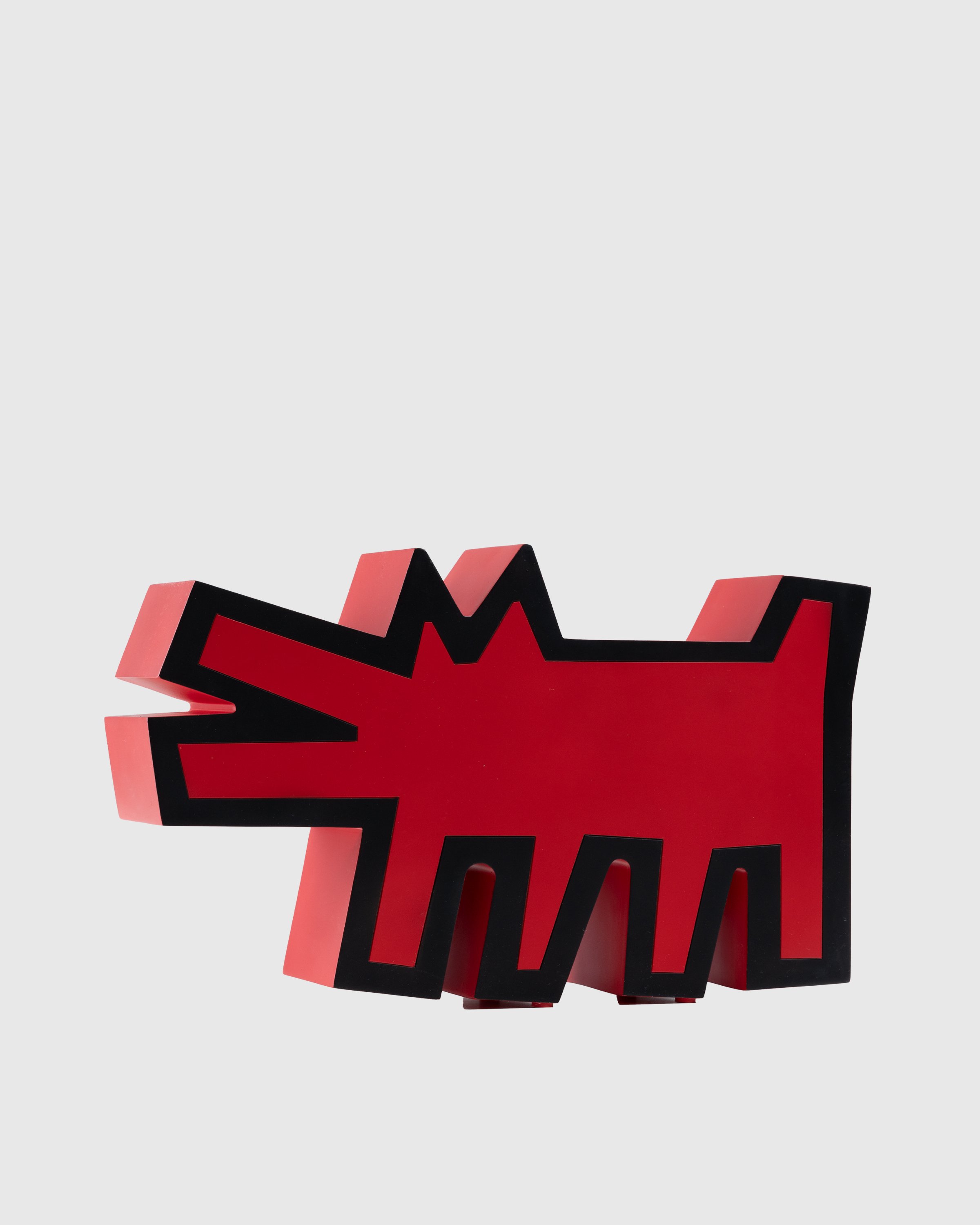 Medicom - Keith Haring Barking Dog Statue Red - Lifestyle - Red - Image 2