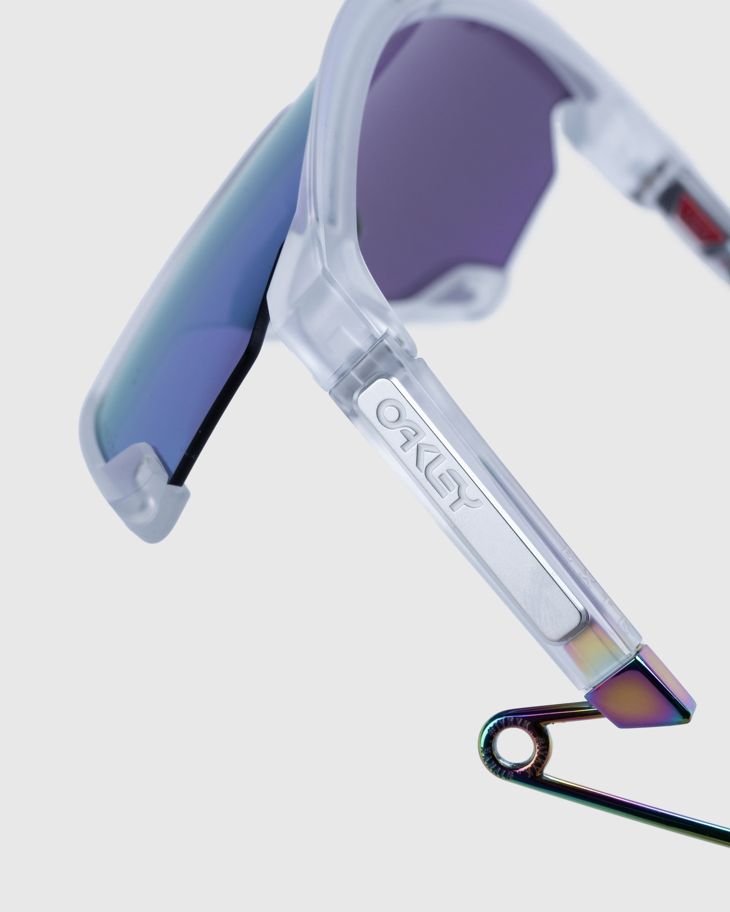 Oakley - BXTR Metal Matte Clear/Prizm Violet - Accessories - Purple - Image 4