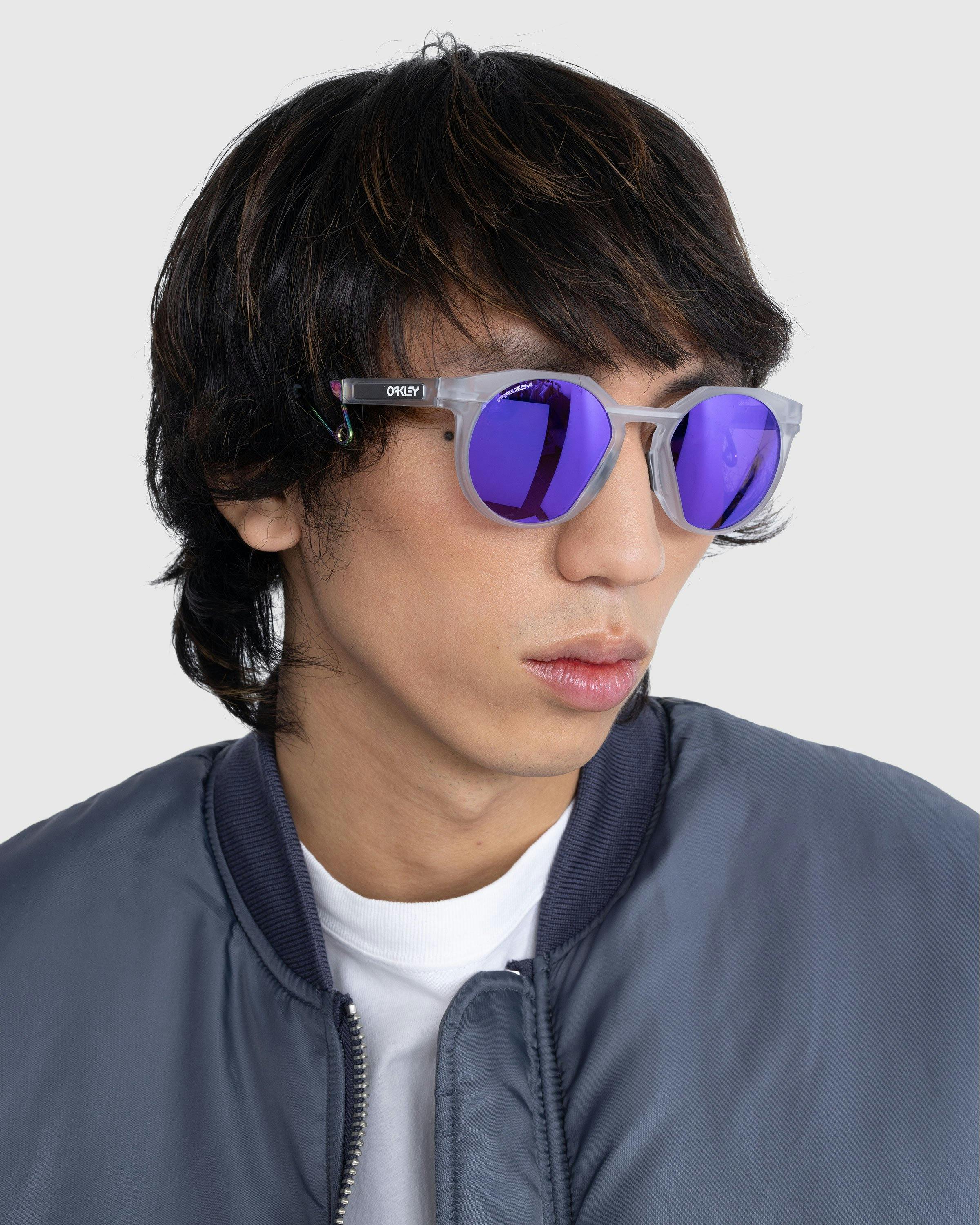 Oakley - HSTN Metal Matte Clear/Prizm Violet - Accessories - Purple - Image 2