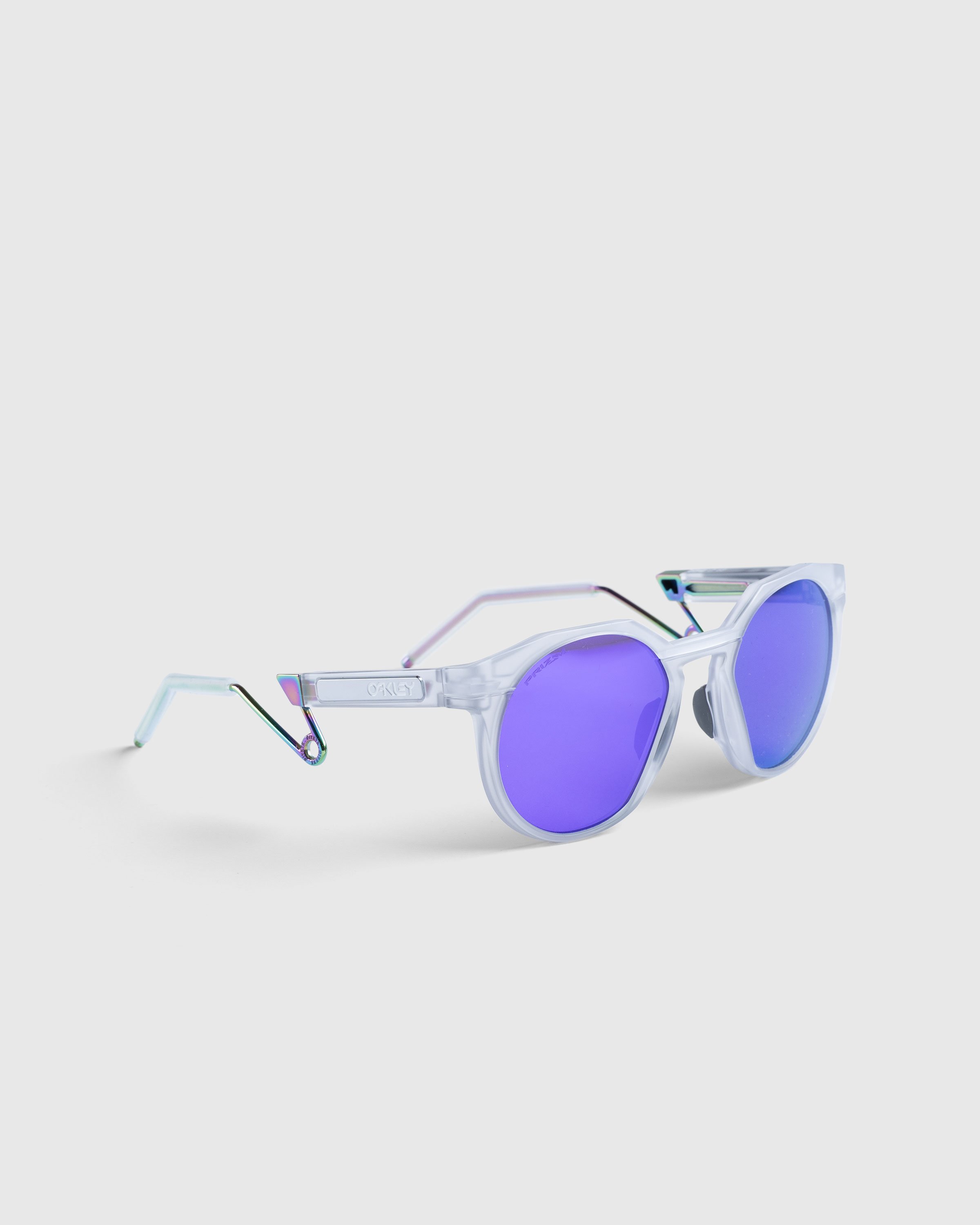 Oakley - HSTN Metal Matte Clear/Prizm Violet - Accessories - Purple - Image 3