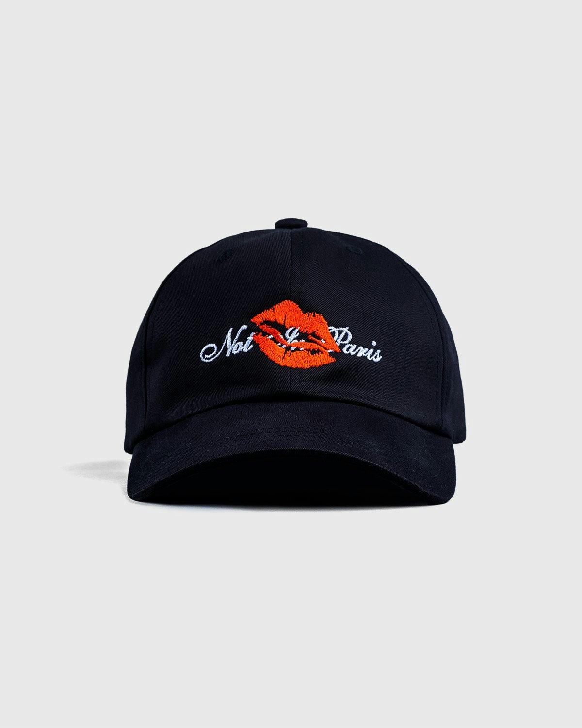 Highsnobiety - Not In Paris 3 Kiss Cap Black - Accessories - Black - Image 2