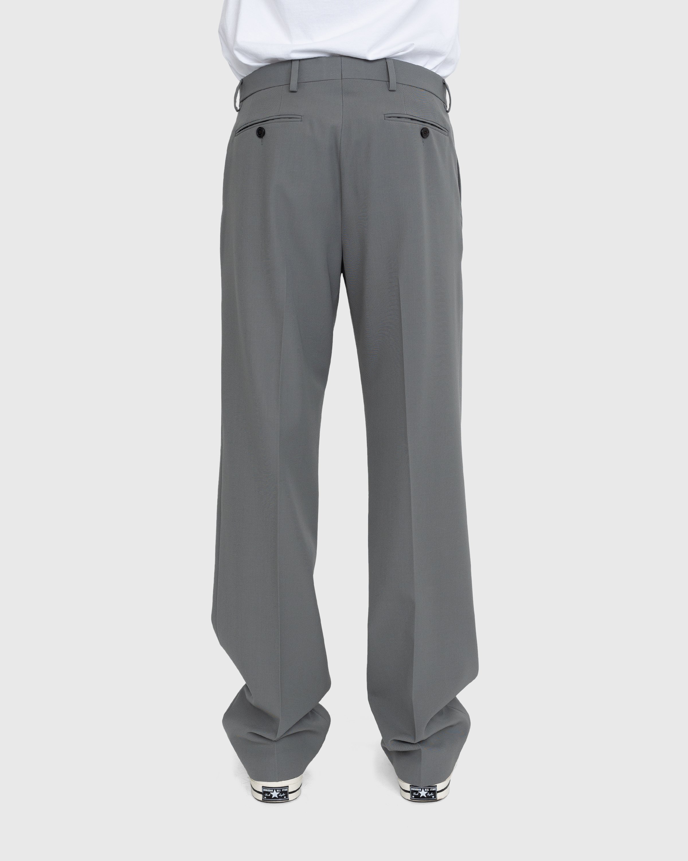 Dries van Noten - Pinnet Long Pants Grey - Clothing - Grey - Image 4