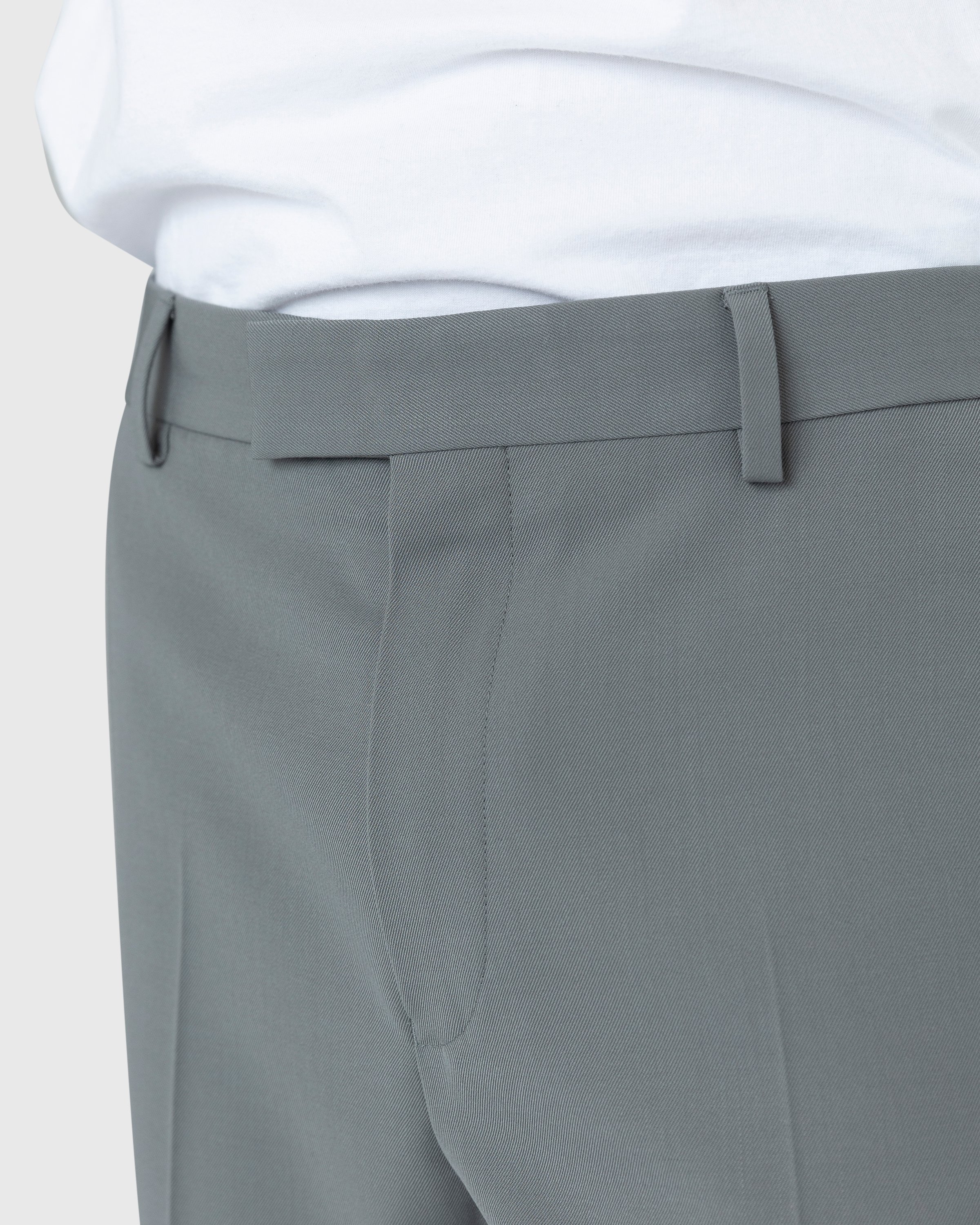 Dries van Noten - Pinnet Long Pants Grey - Clothing - Grey - Image 5