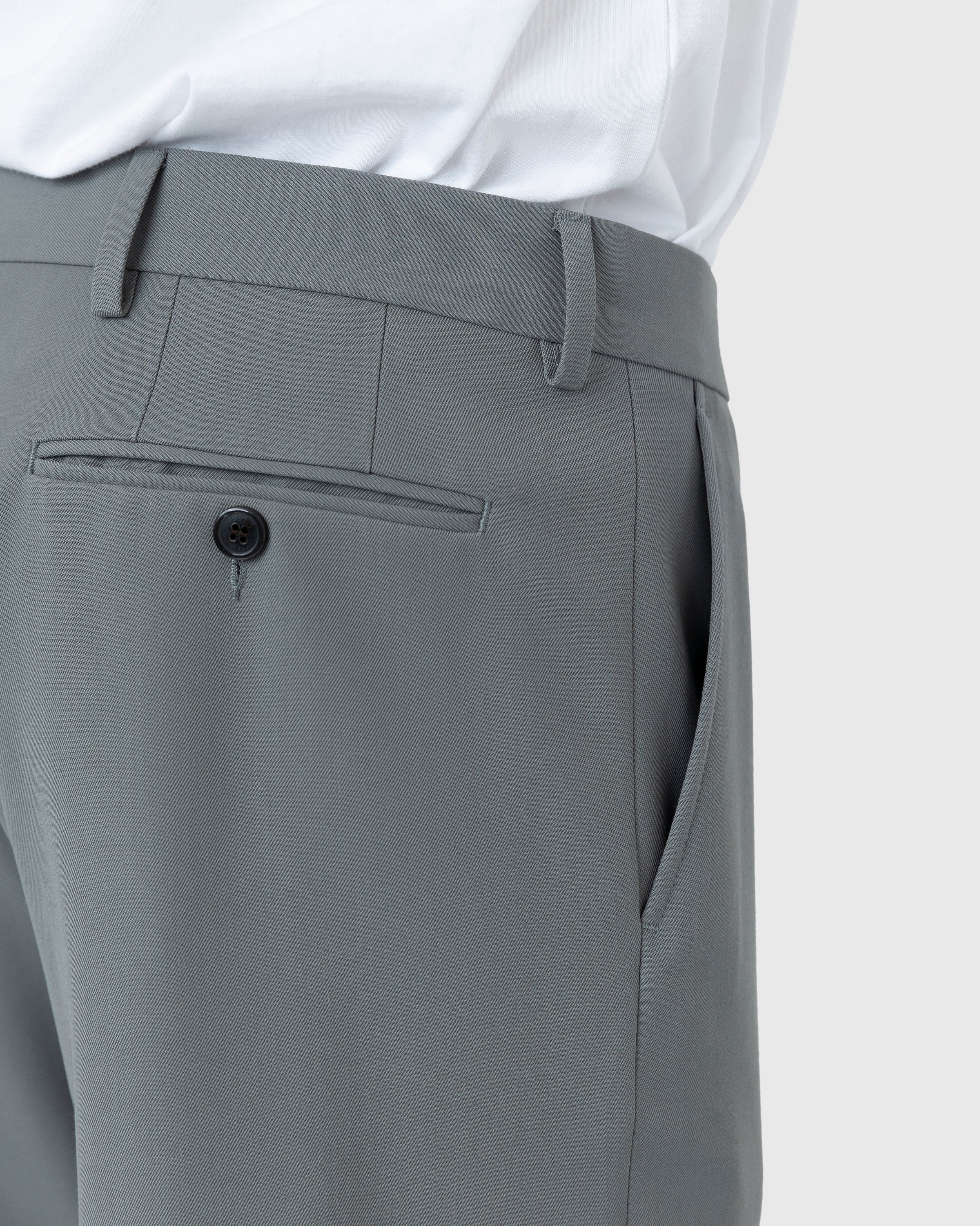 Dries van Noten - Pinnet Long Pants Grey - Clothing - Grey - Image 6
