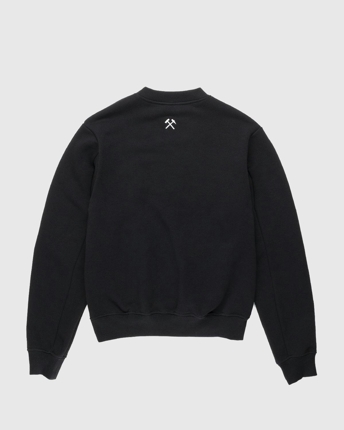 GmbH - Berg Logo Crewneck Black - Clothing - Black - Image 2