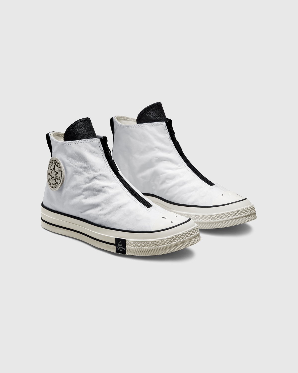 Converse x Joshua Vides - Chuck 70 Hi White/Black/Black - Footwear - Black - Image 5