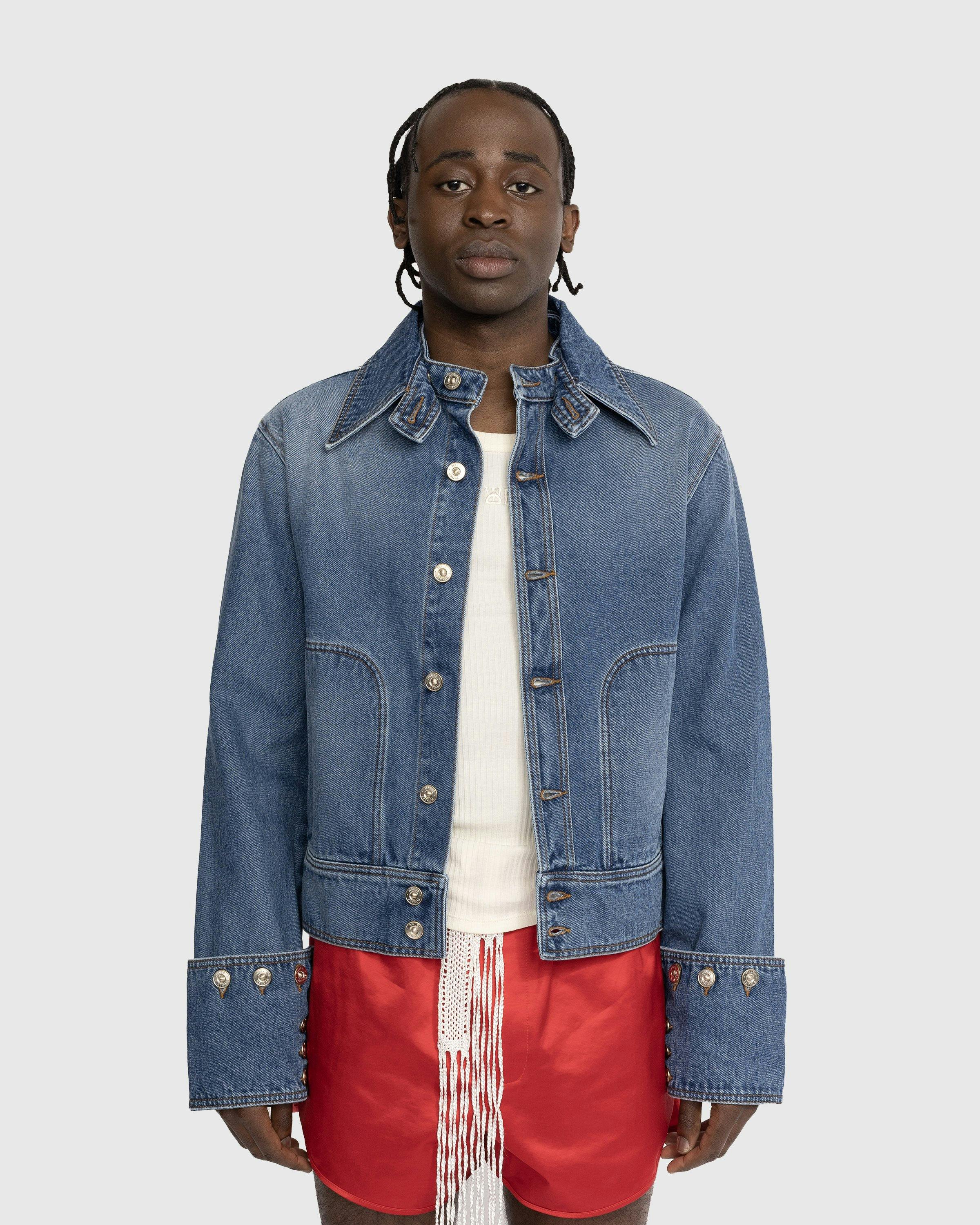 Wales Bonner - Delta Denim Jacket - Clothing - Blue - Image 2