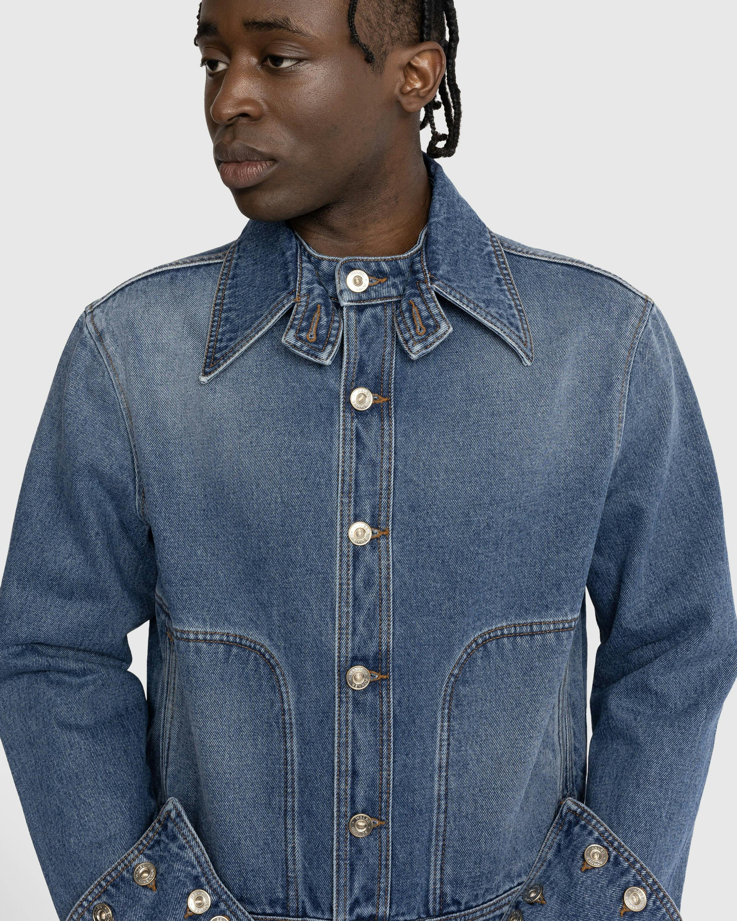 Wales Bonner - Delta Denim Jacket - Clothing - Blue - Image 5