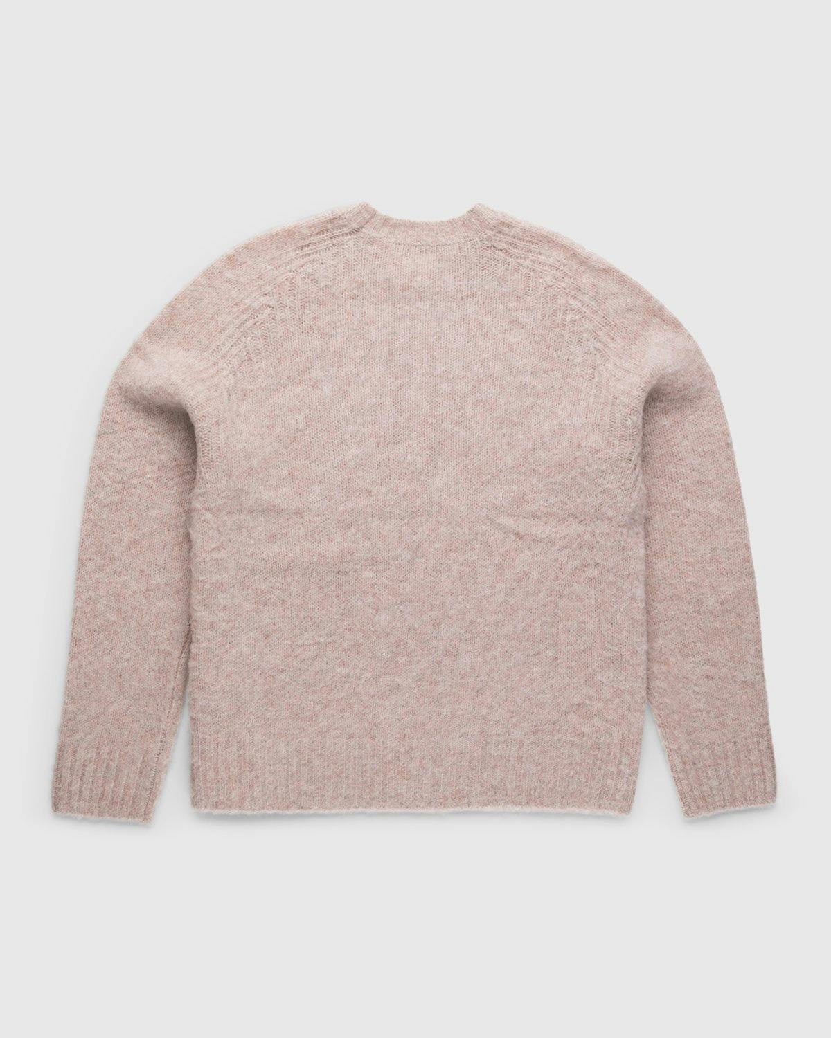 Acne Studios - Knit Sweater Pastel Pink - Clothing - Pink - Image 2