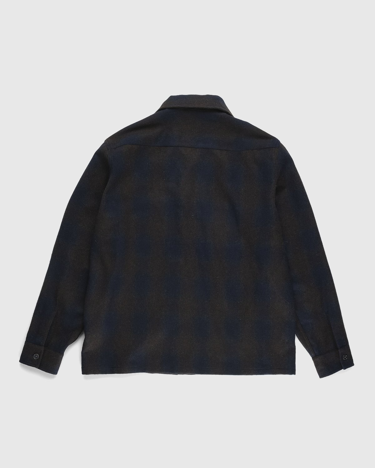 Our Legacy - Heusen Shirt Navy Shadow Check - Clothing - Blue - Image 2