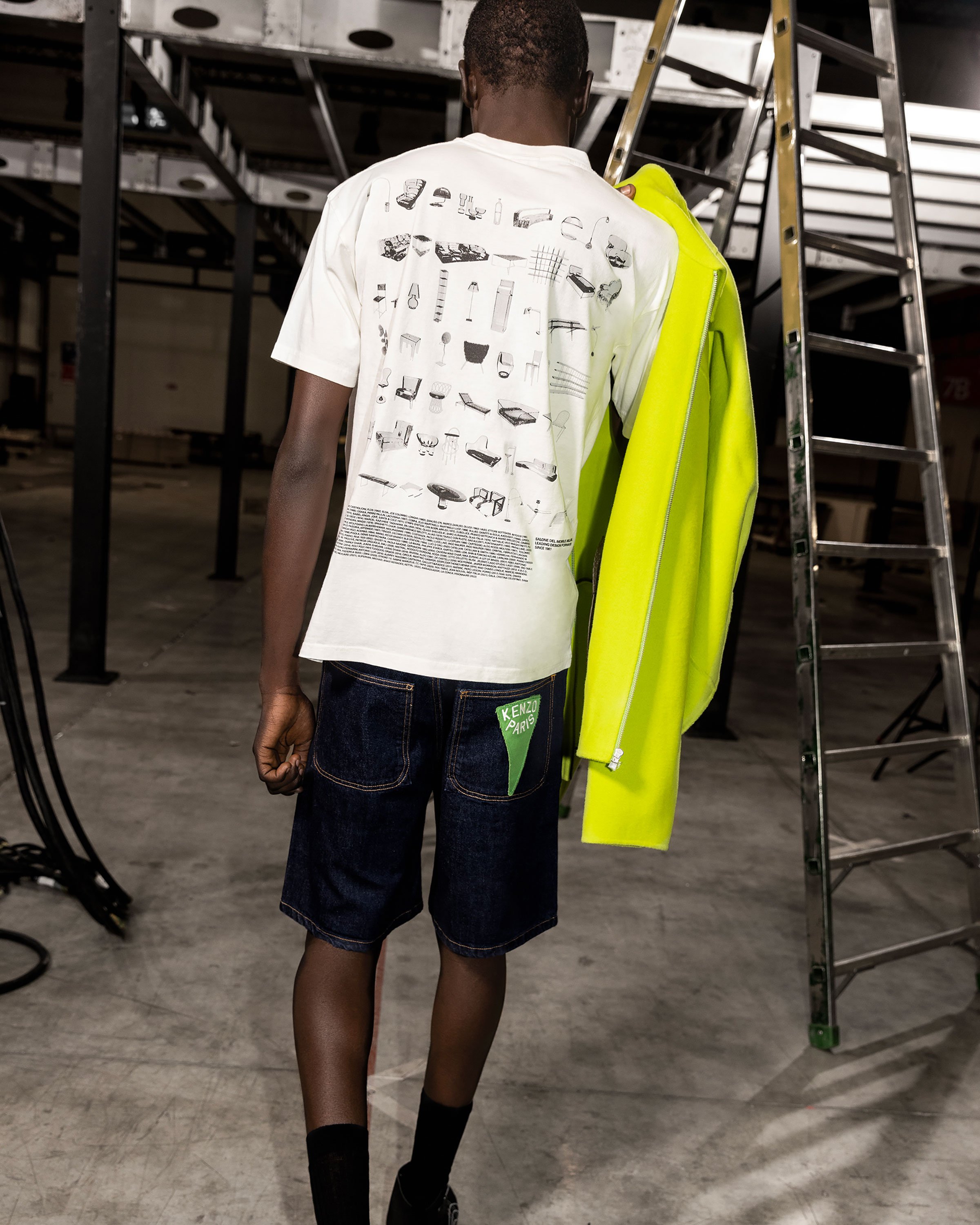 Salone del Mobile x Highsnobiety - Graphic T-Shirt White - Clothing - White - Image 3