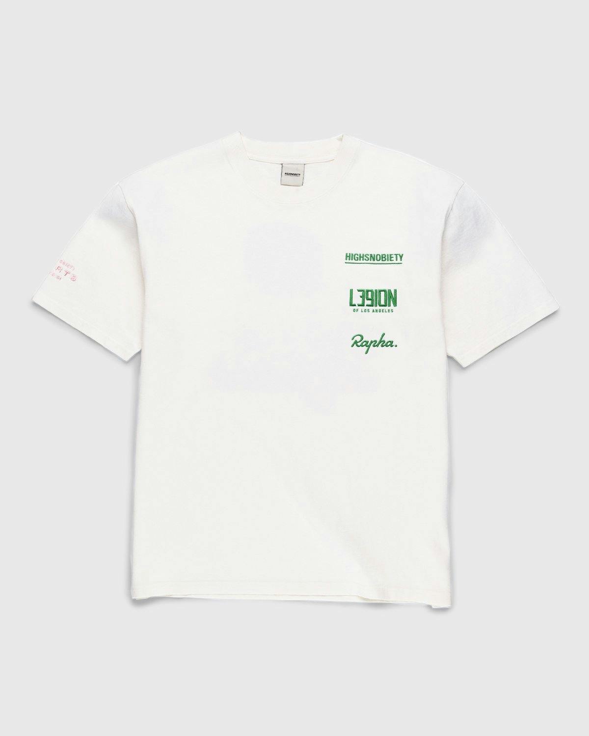 Rapha x L39ION of LA x Highsnobiety - HS Sports T-Shirt White - Clothing - White - Image 2