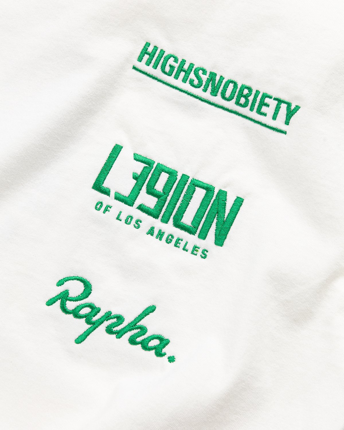 Rapha x L39ION of LA x Highsnobiety - HS Sports T-Shirt White - Clothing - White - Image 3