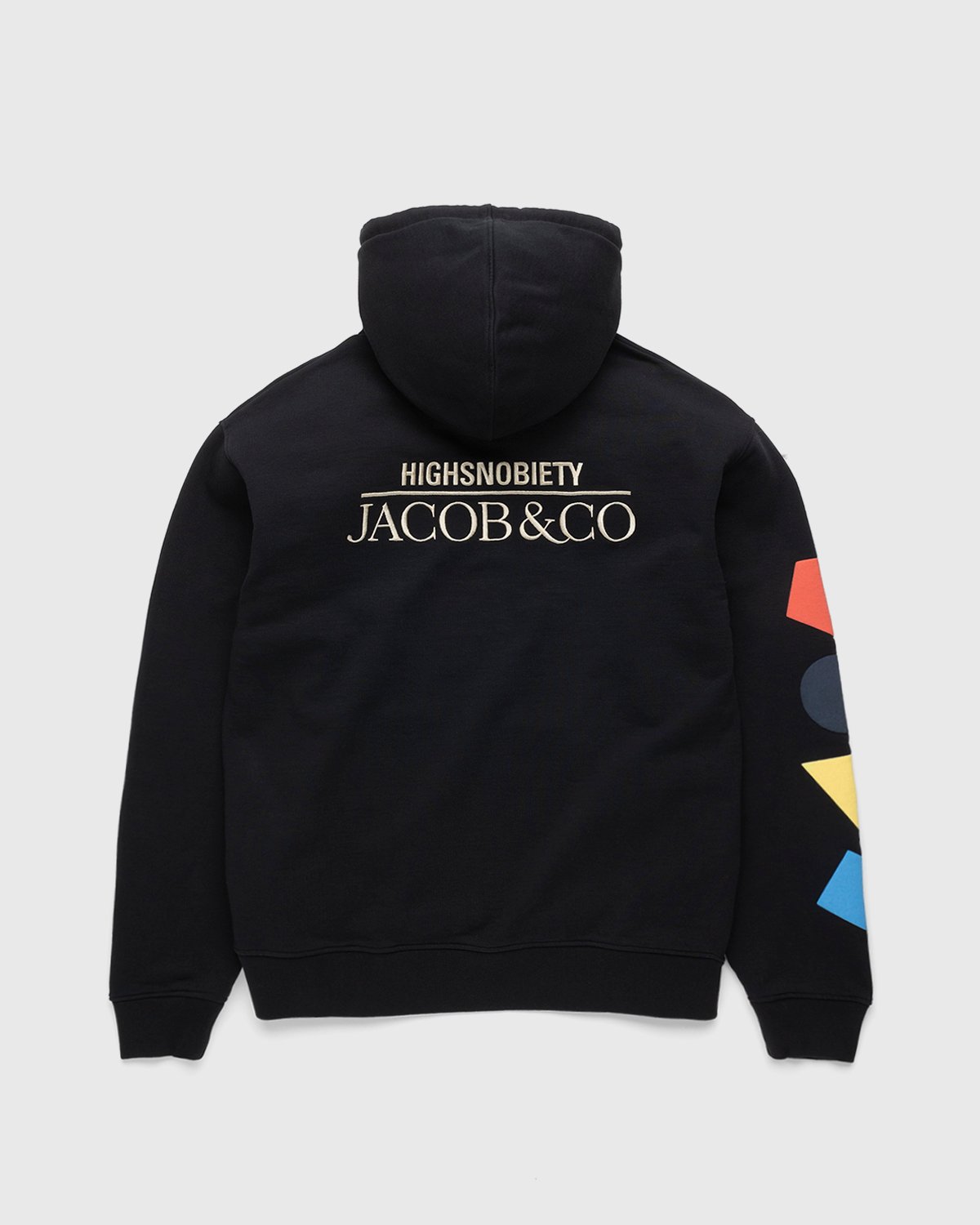 Jacob & Co. x Highsnobiety - City Fleece Hoodie Black - Clothing - Black - Image 2