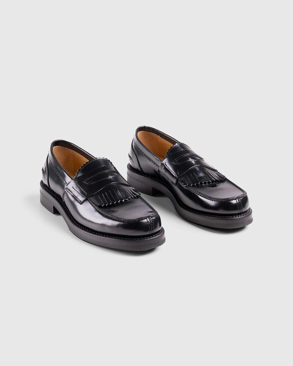 Our Legacy - Penny Loafer Black Leather - Footwear - Black - Image 3