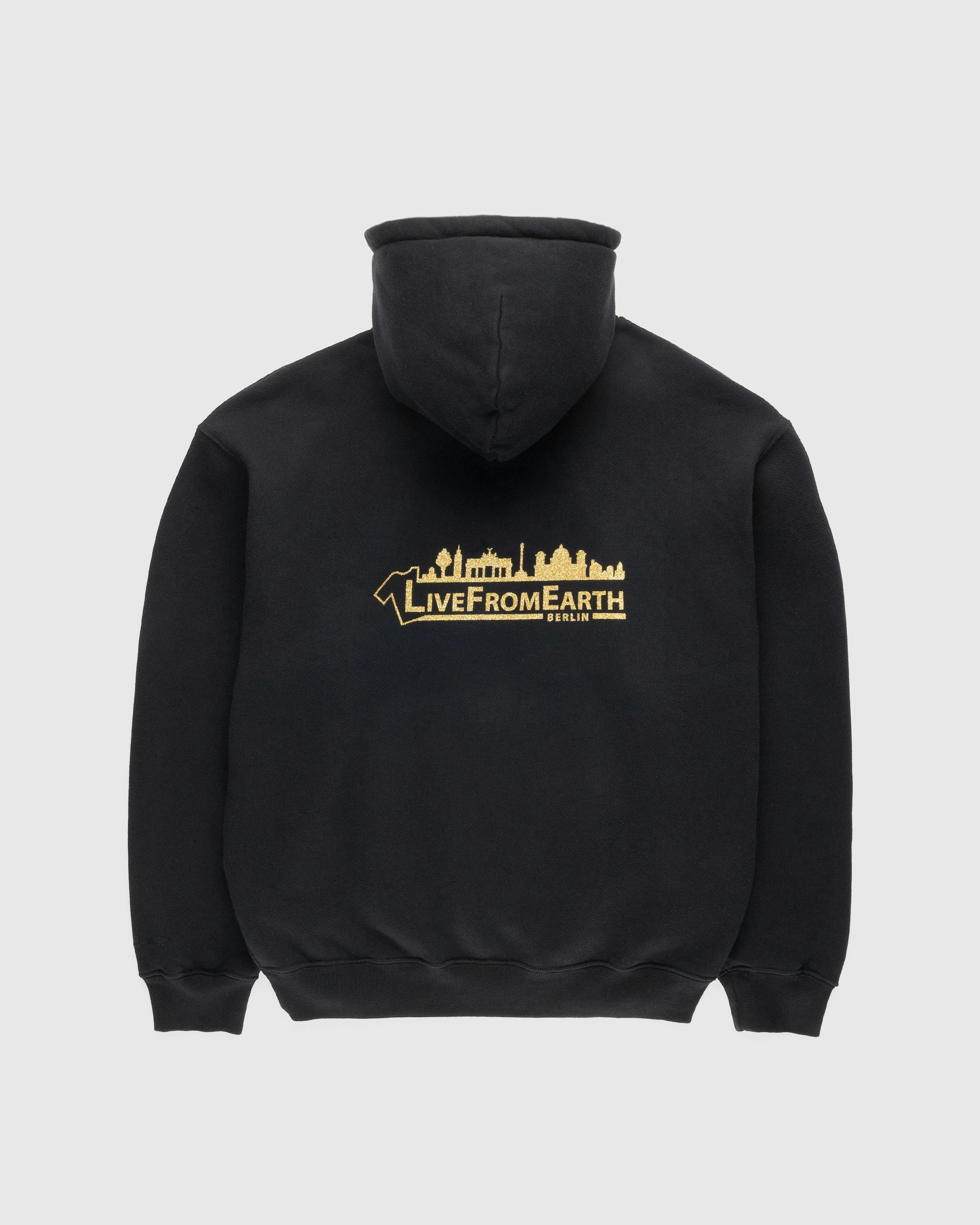 Live From Earth x Highsnobiety - BERLIN, BERLIN 3 Logo Hoodie Black - Clothing - Black - Image 2