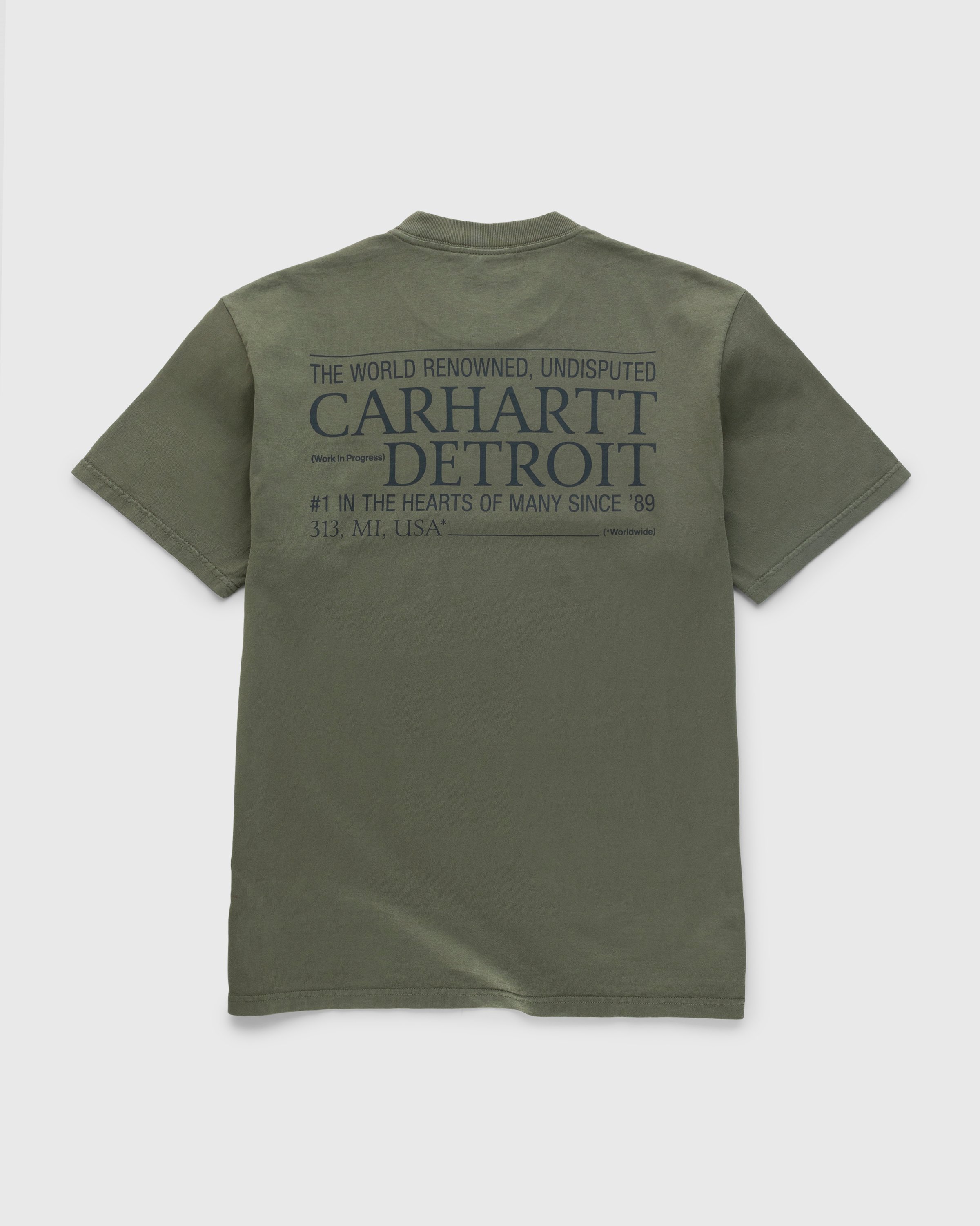 Carhartt WIP - Undisputed T-Shirt Seaweed - Clothing - Green - Image 2