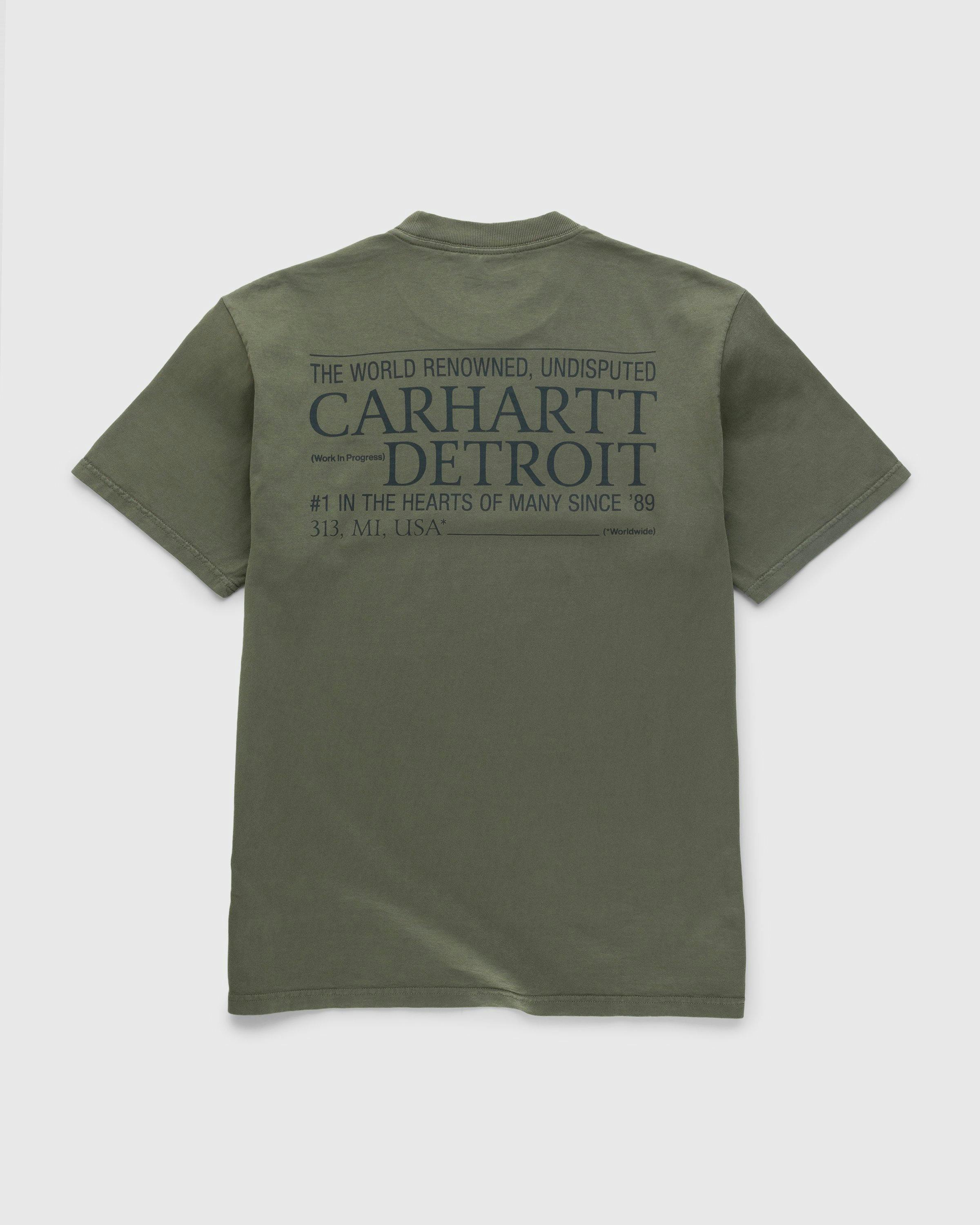 Carhartt WIP - Undisputed T-Shirt Seaweed - Clothing - Green - Image 2