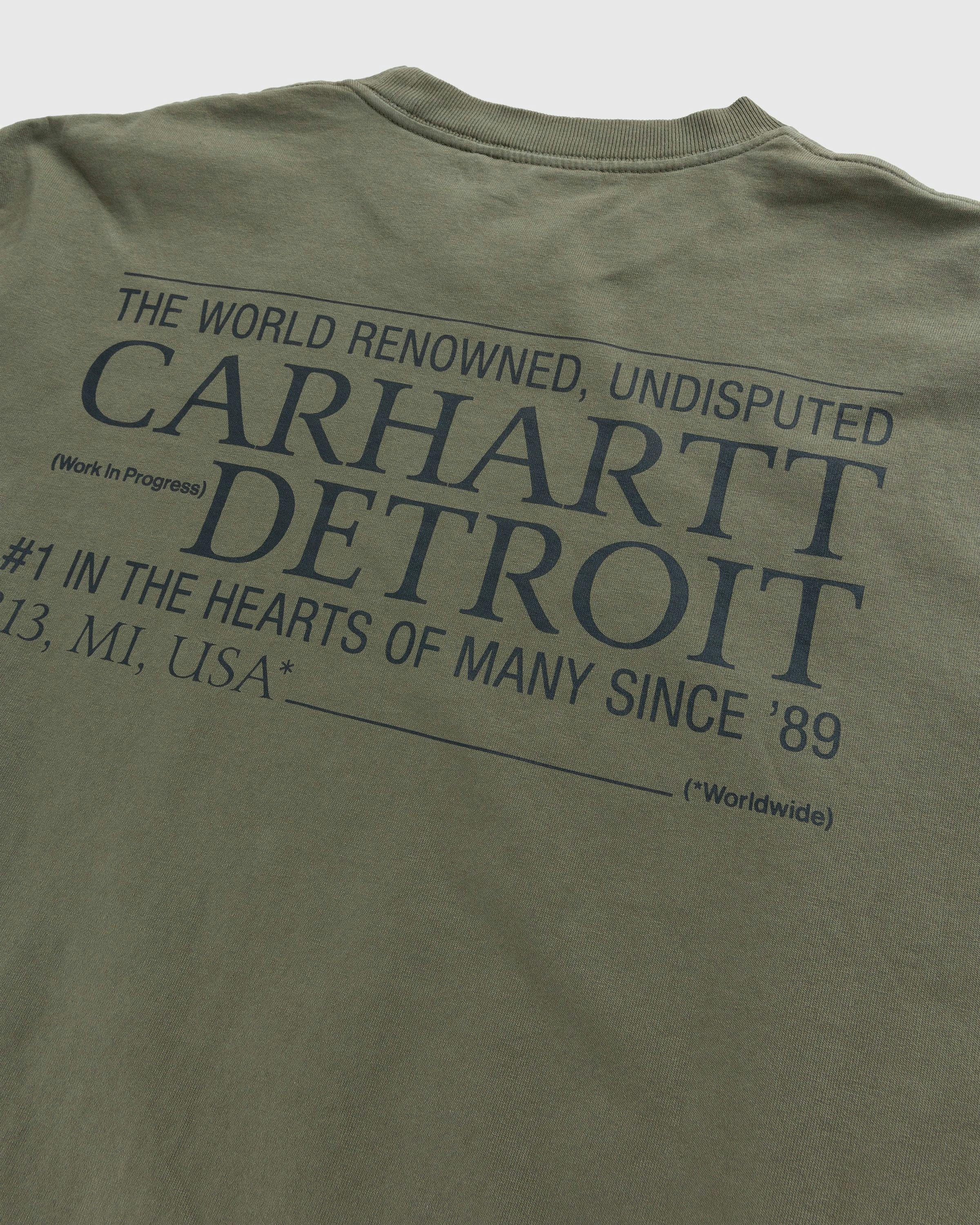 Carhartt WIP - Undisputed T-Shirt Seaweed - Clothing - Green - Image 4