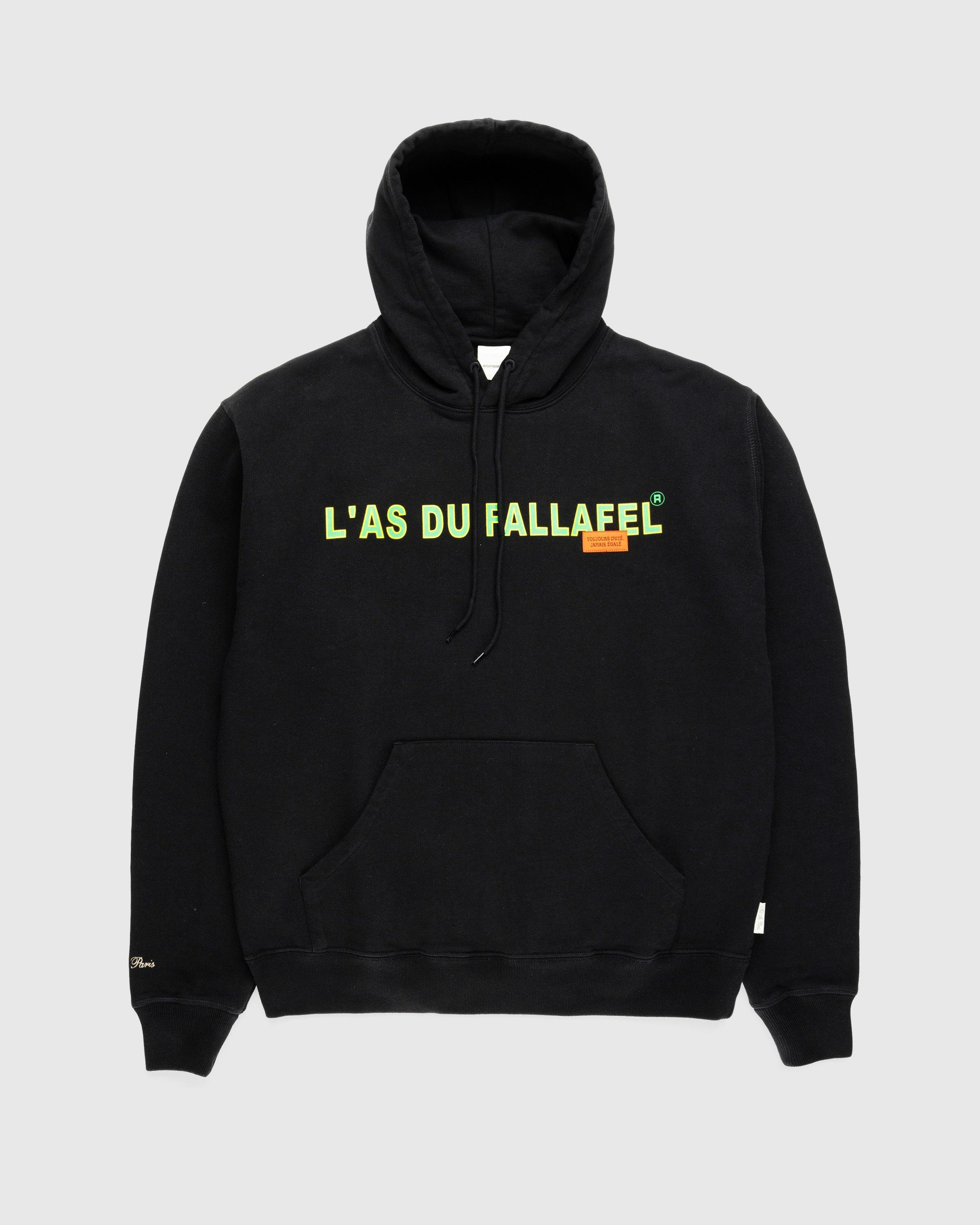 L'As du Fallafel x Highsnobiety - Hoodie Black - Clothing - Black - Image 1