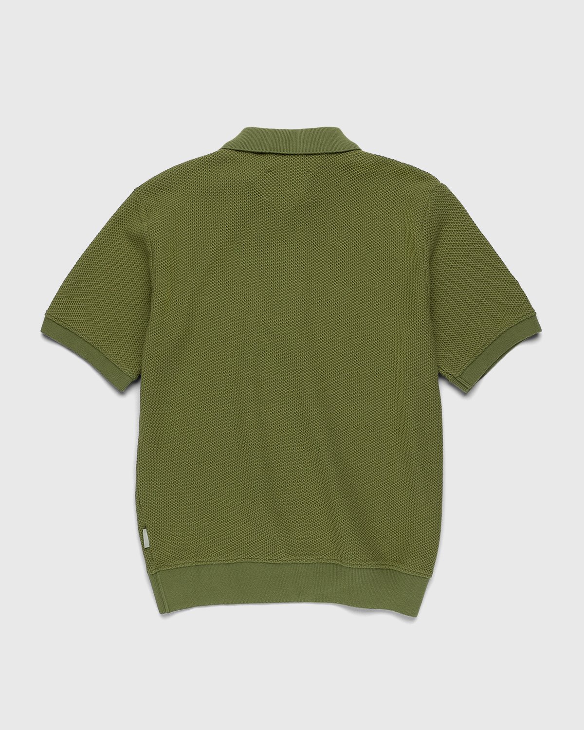 Highsnobiety - Knit Short-Sleeve Polo Green - Clothing - Green - Image 2