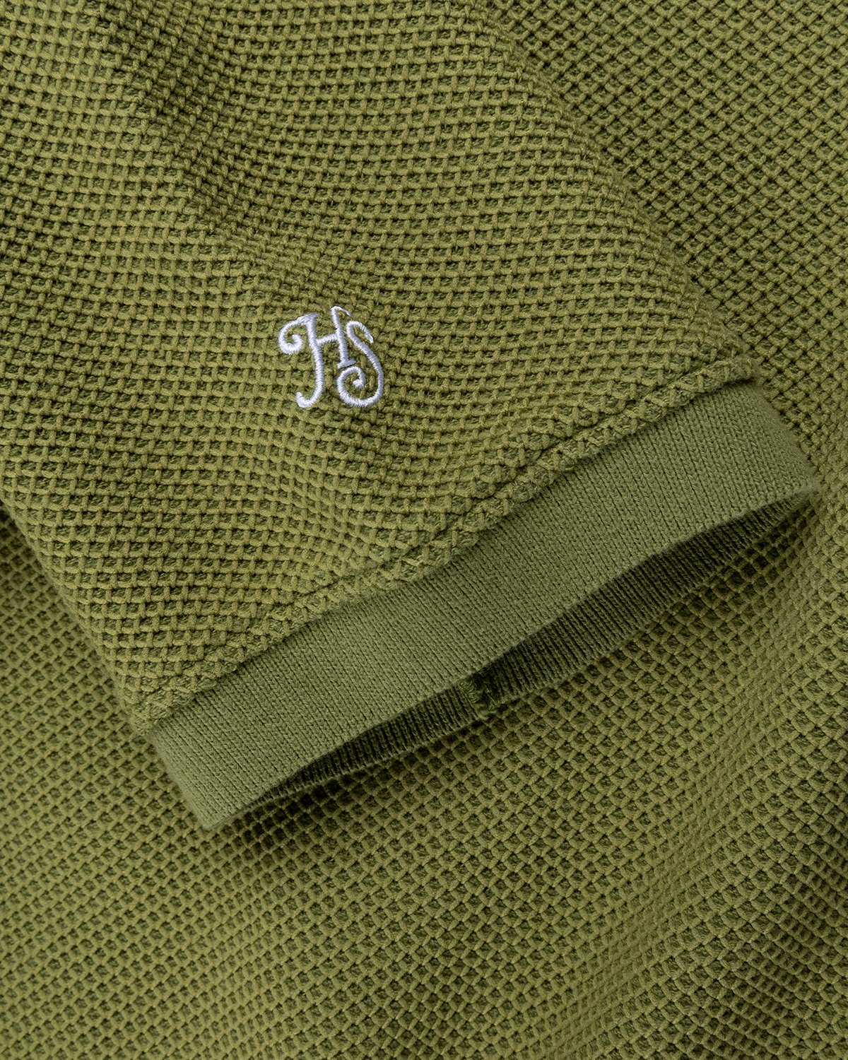 Highsnobiety - Knit Short-Sleeve Polo Green - Clothing - Green - Image 6