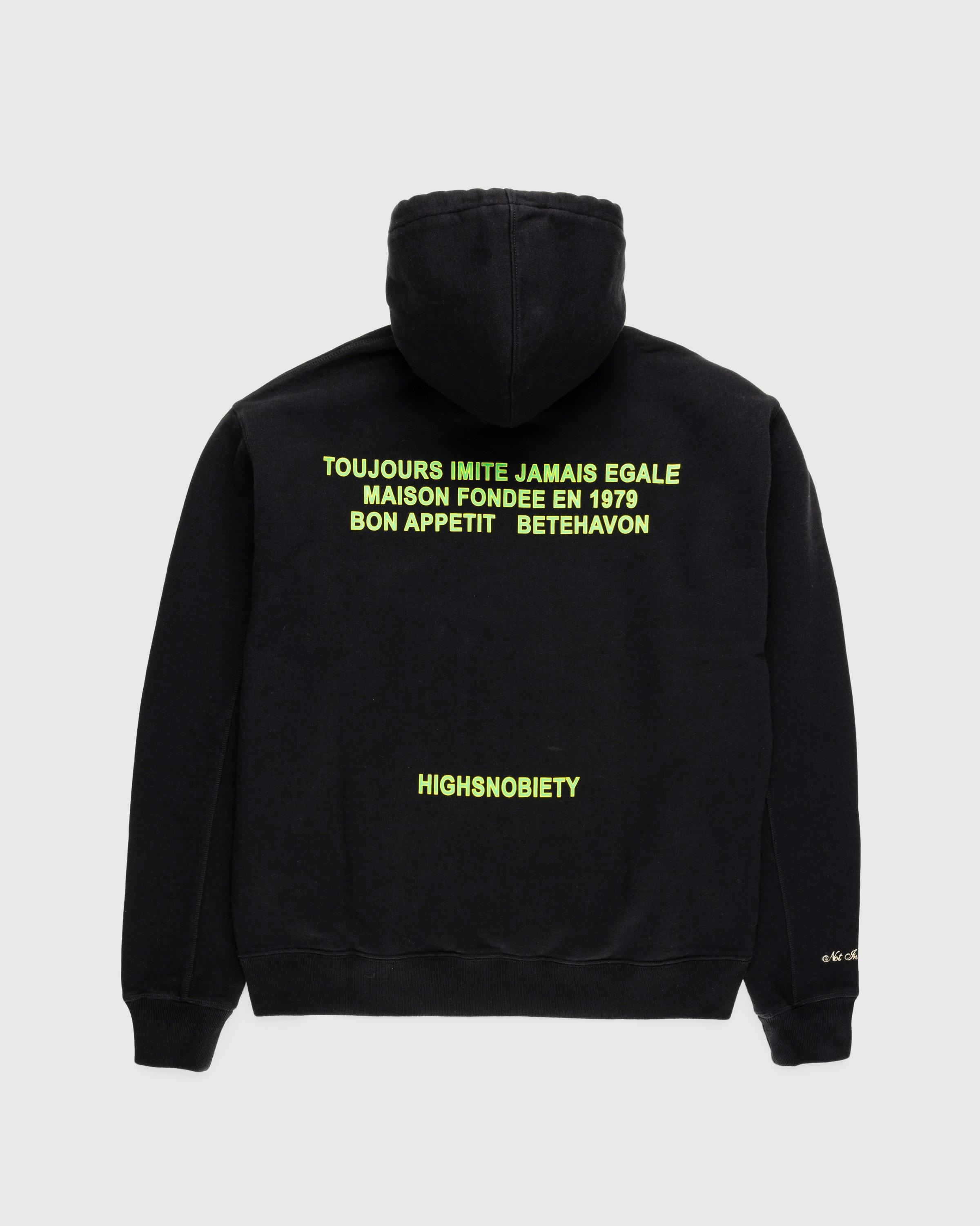 L'As du Fallafel x Highsnobiety - Hoodie Black - Clothing - Black - Image 2