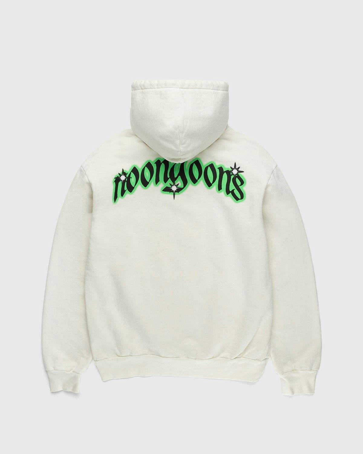 Noon Goons - Pleasures Hoodie Bone White - Clothing - White - Image 2