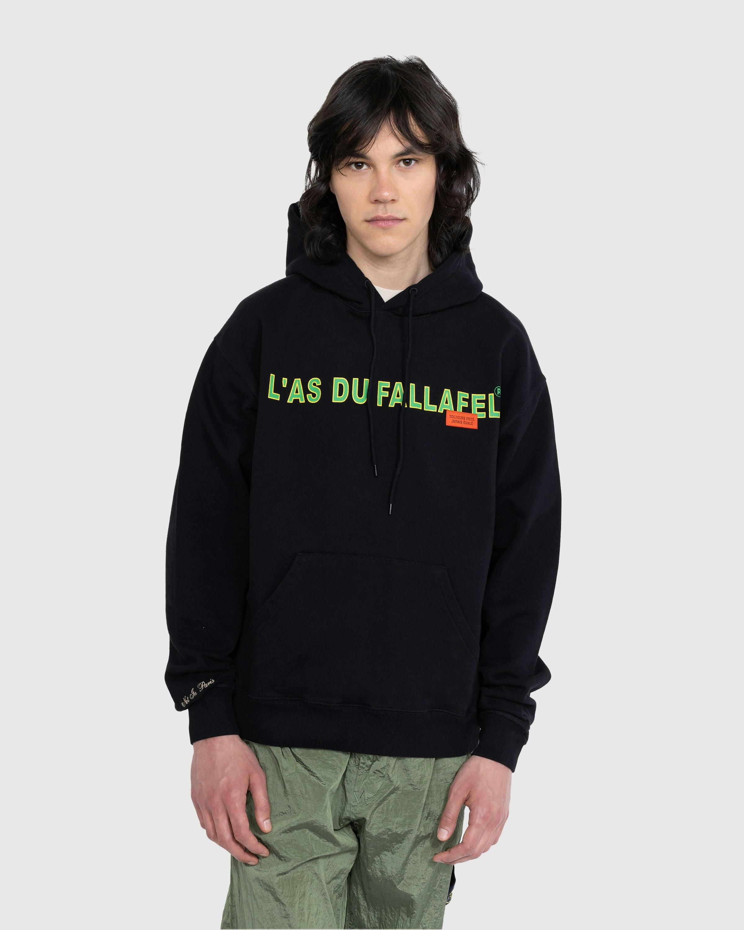 L'As du Fallafel x Highsnobiety - Hoodie Black - Clothing - Black - Image 3