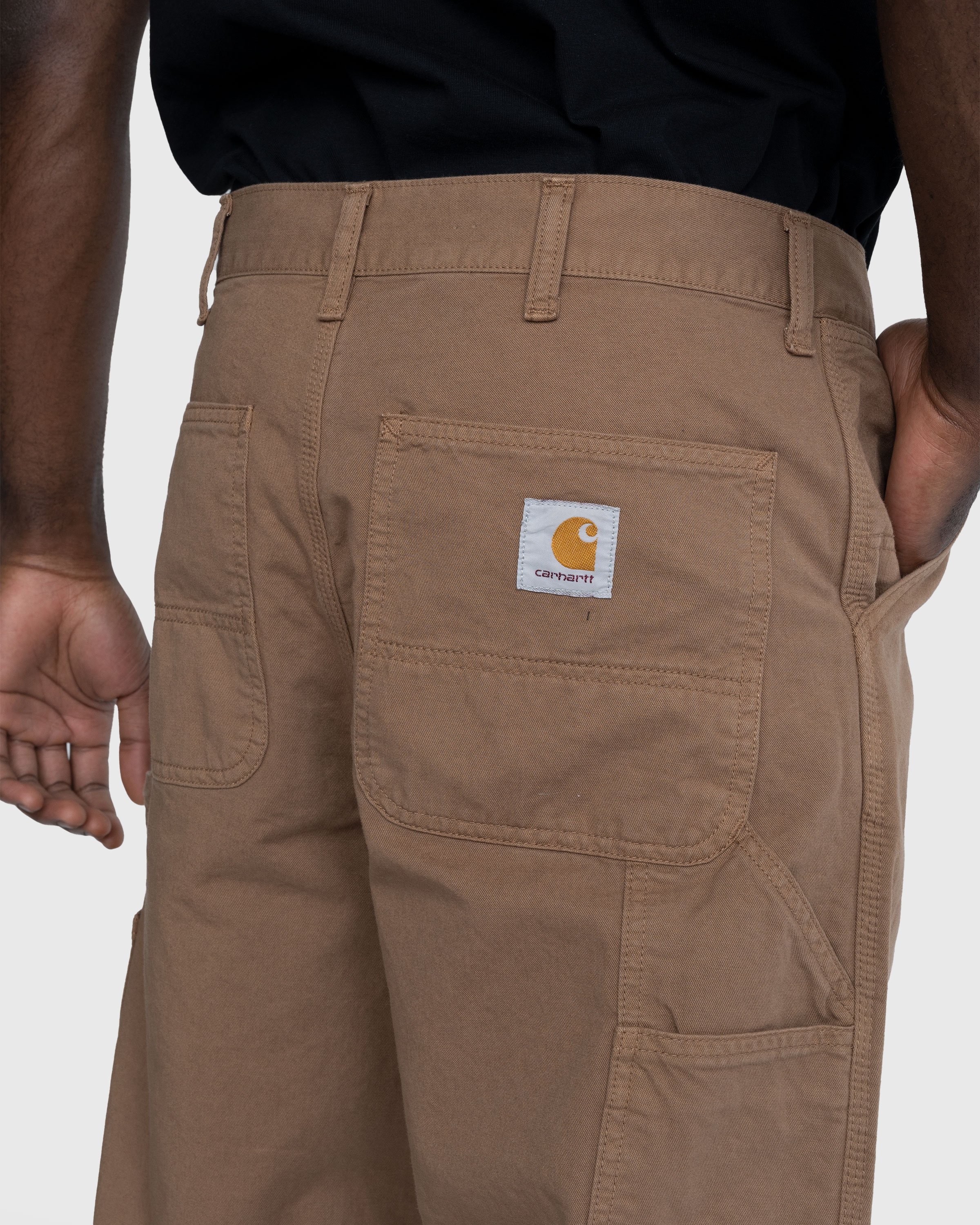 Carhartt WIP - Single Knee Pant Buffalo - Clothing - Brown - Image 5