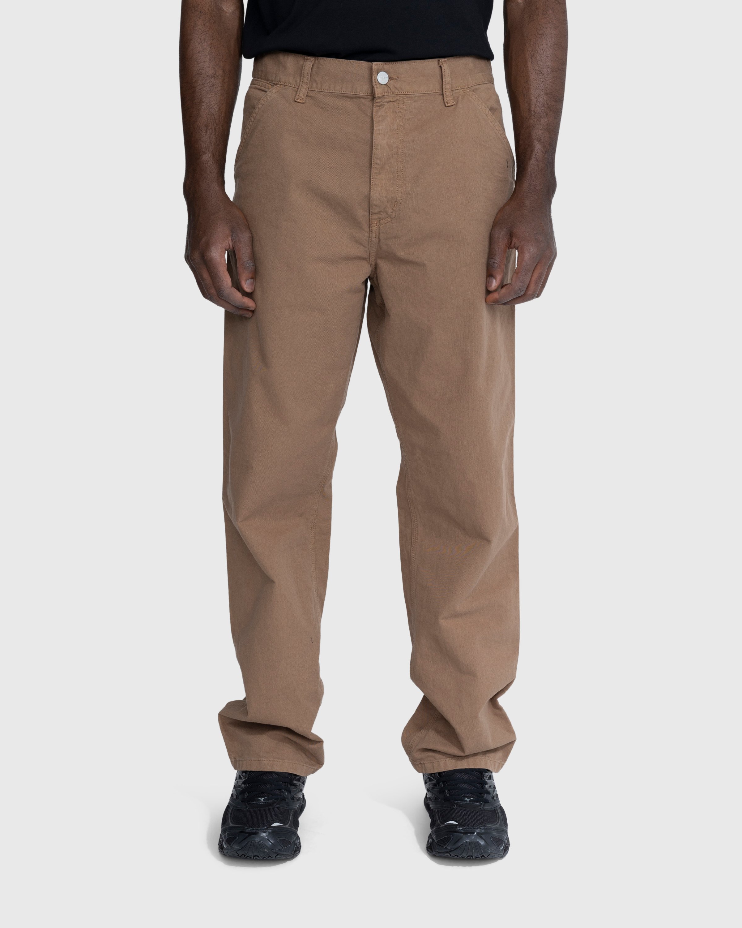 Carhartt WIP - Single Knee Pant Buffalo - Clothing - Brown - Image 2
