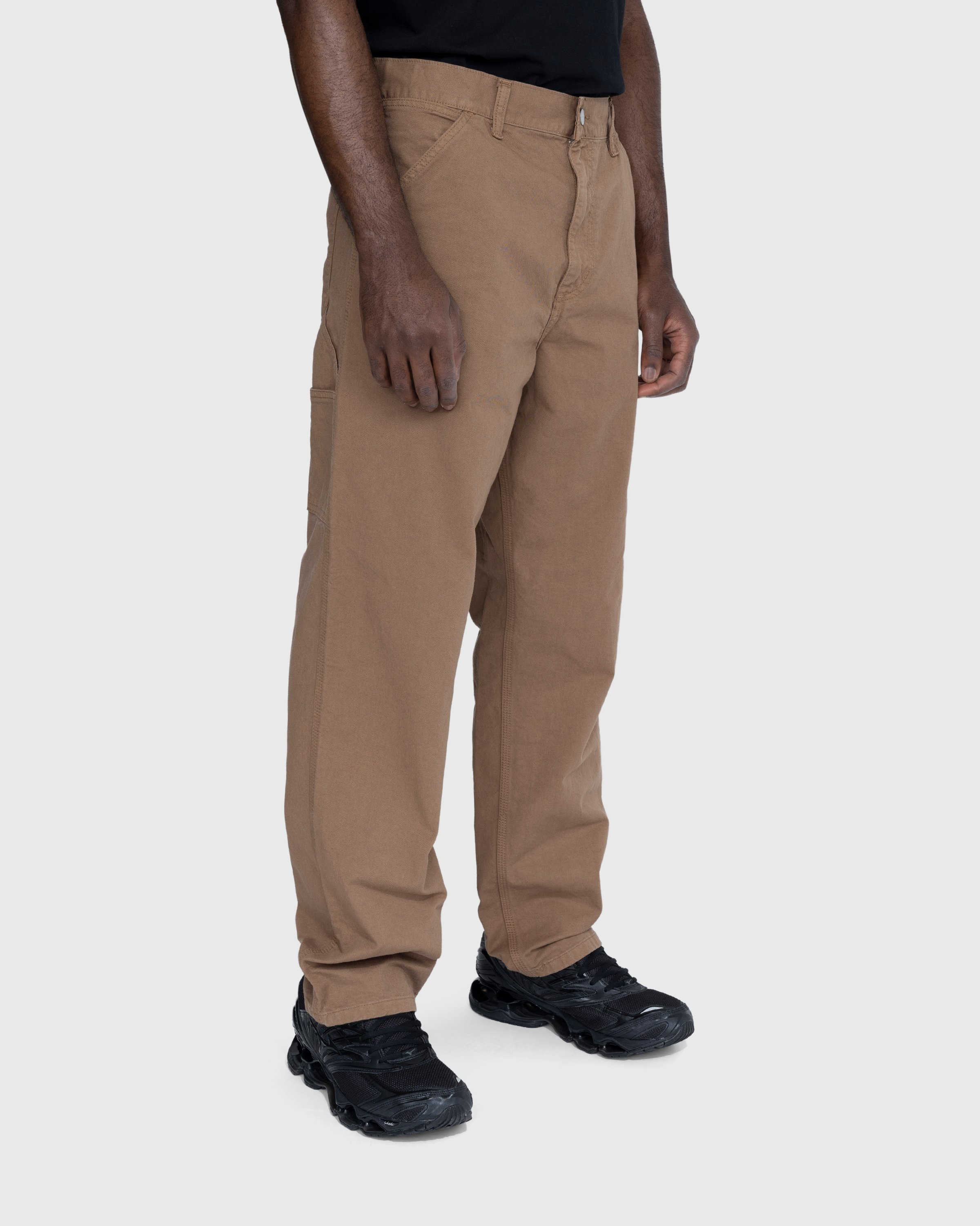 Carhartt WIP - Single Knee Pant Buffalo - Clothing - Brown - Image 4