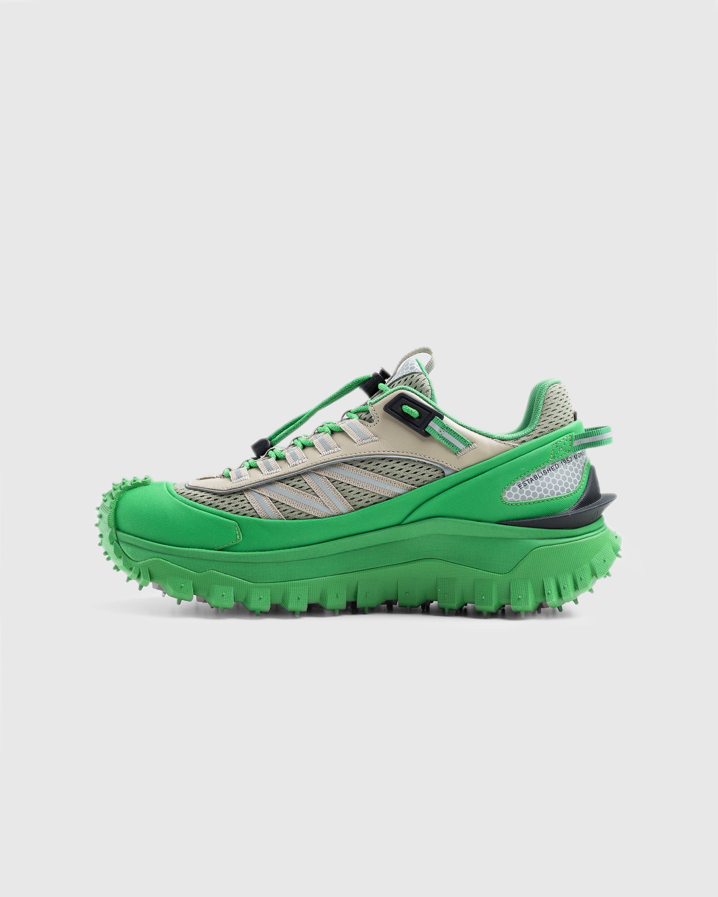 Moncler - Trailgrip Low Top Sneakers Green - Footwear - Green - Image 2
