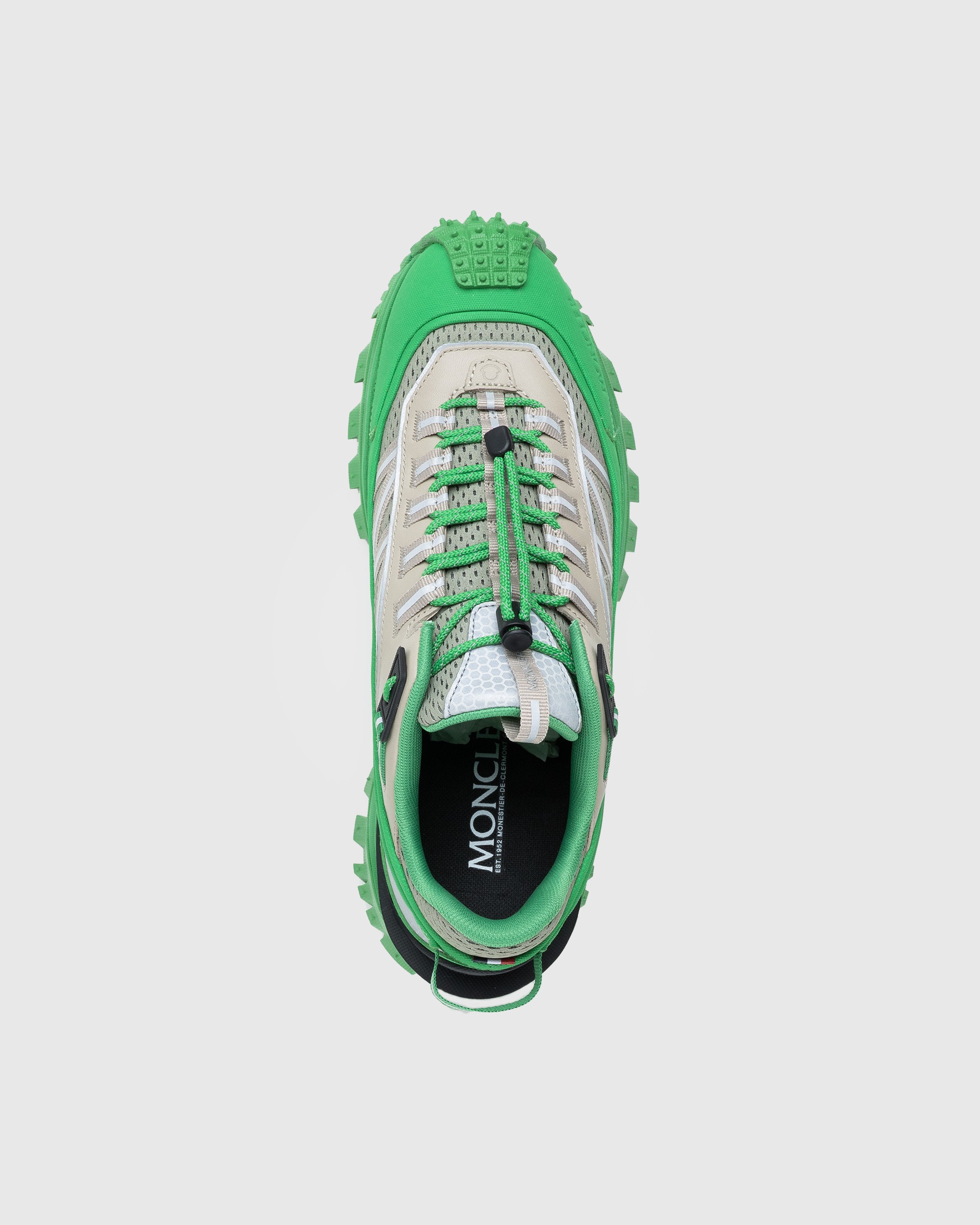 Moncler - Trailgrip Low Top Sneakers Green - Footwear - Green - Image 5