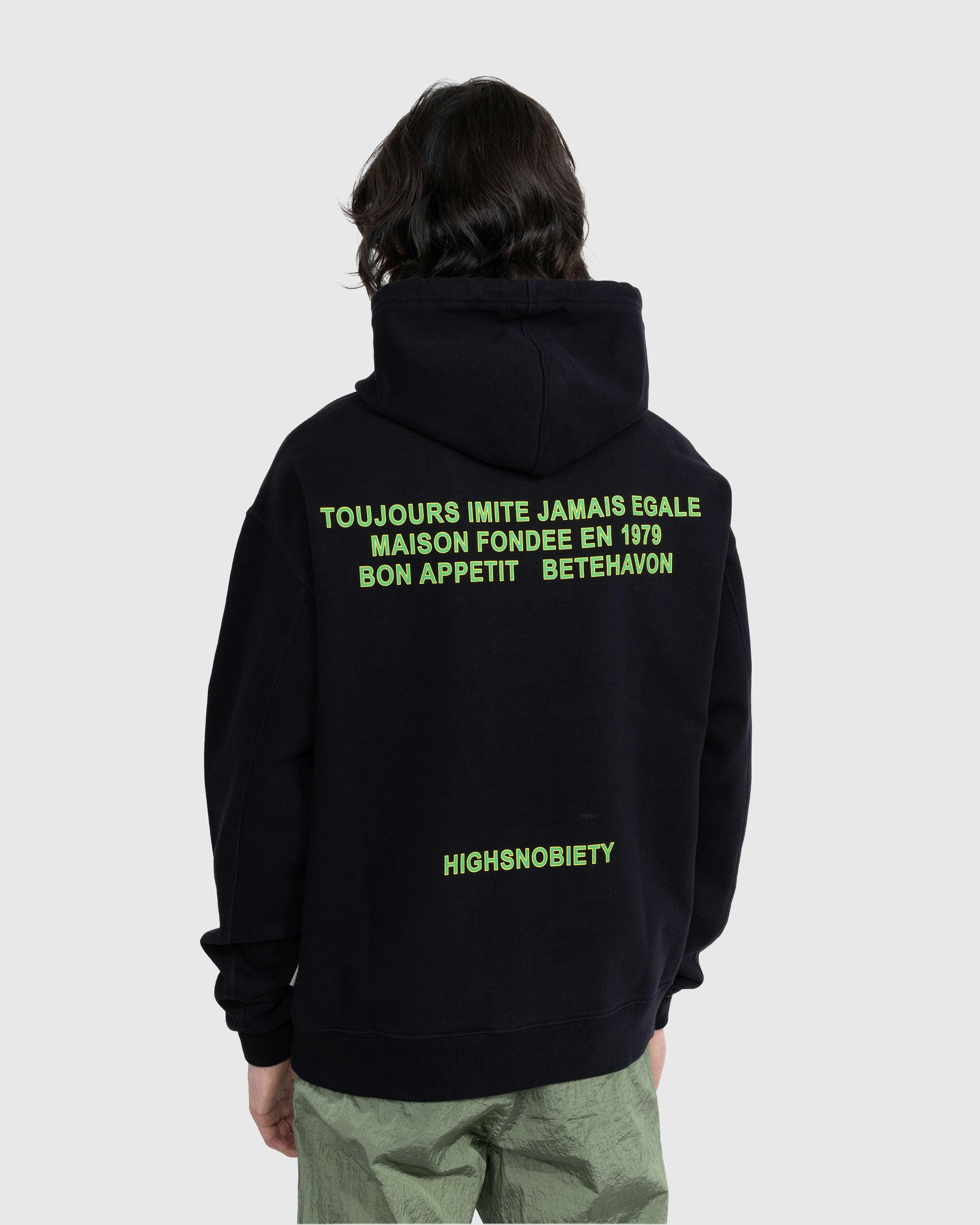 L'As du Fallafel x Highsnobiety - Hoodie Black - Clothing - Black - Image 4