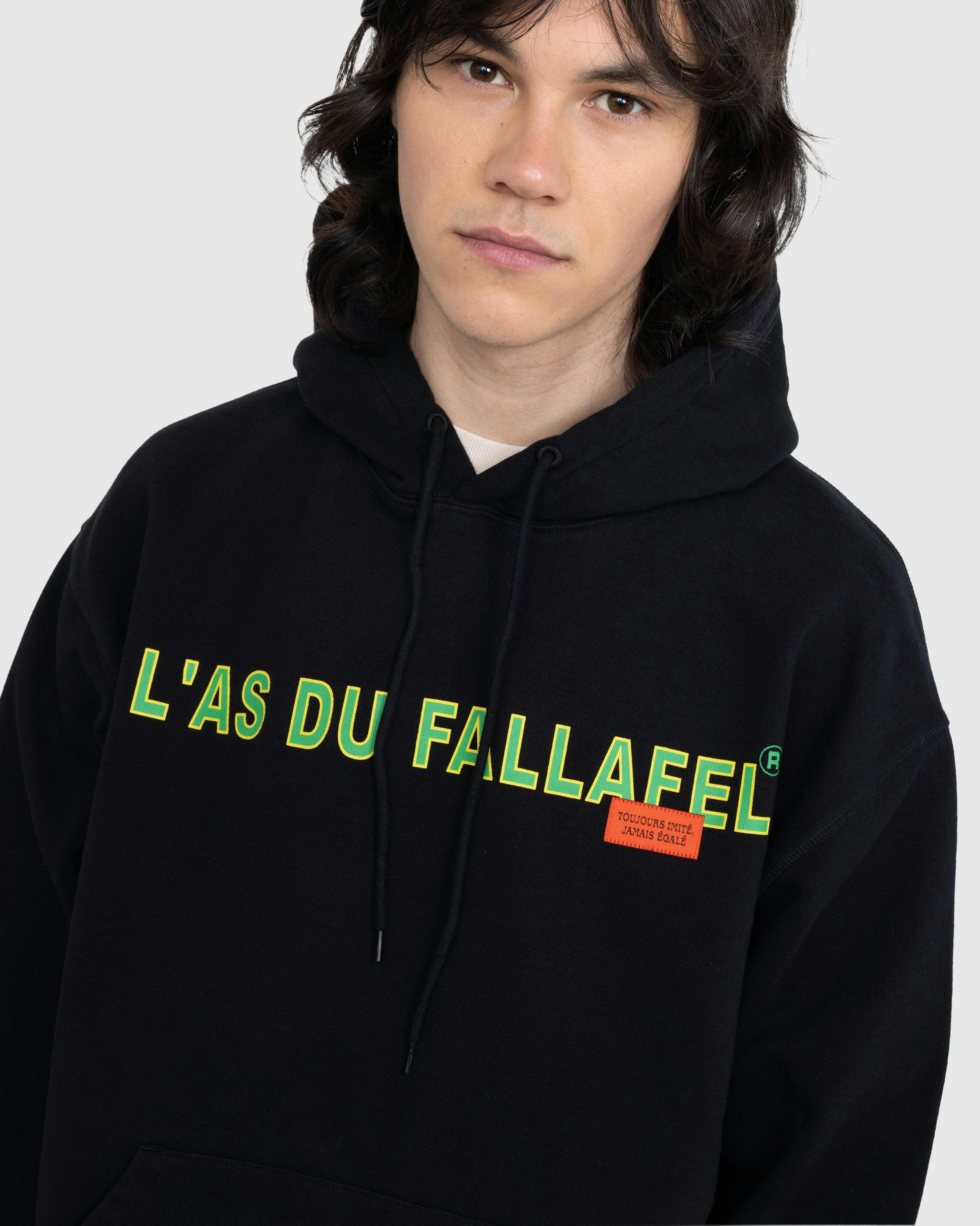 L'As du Fallafel x Highsnobiety - Hoodie Black - Clothing - Black - Image 5