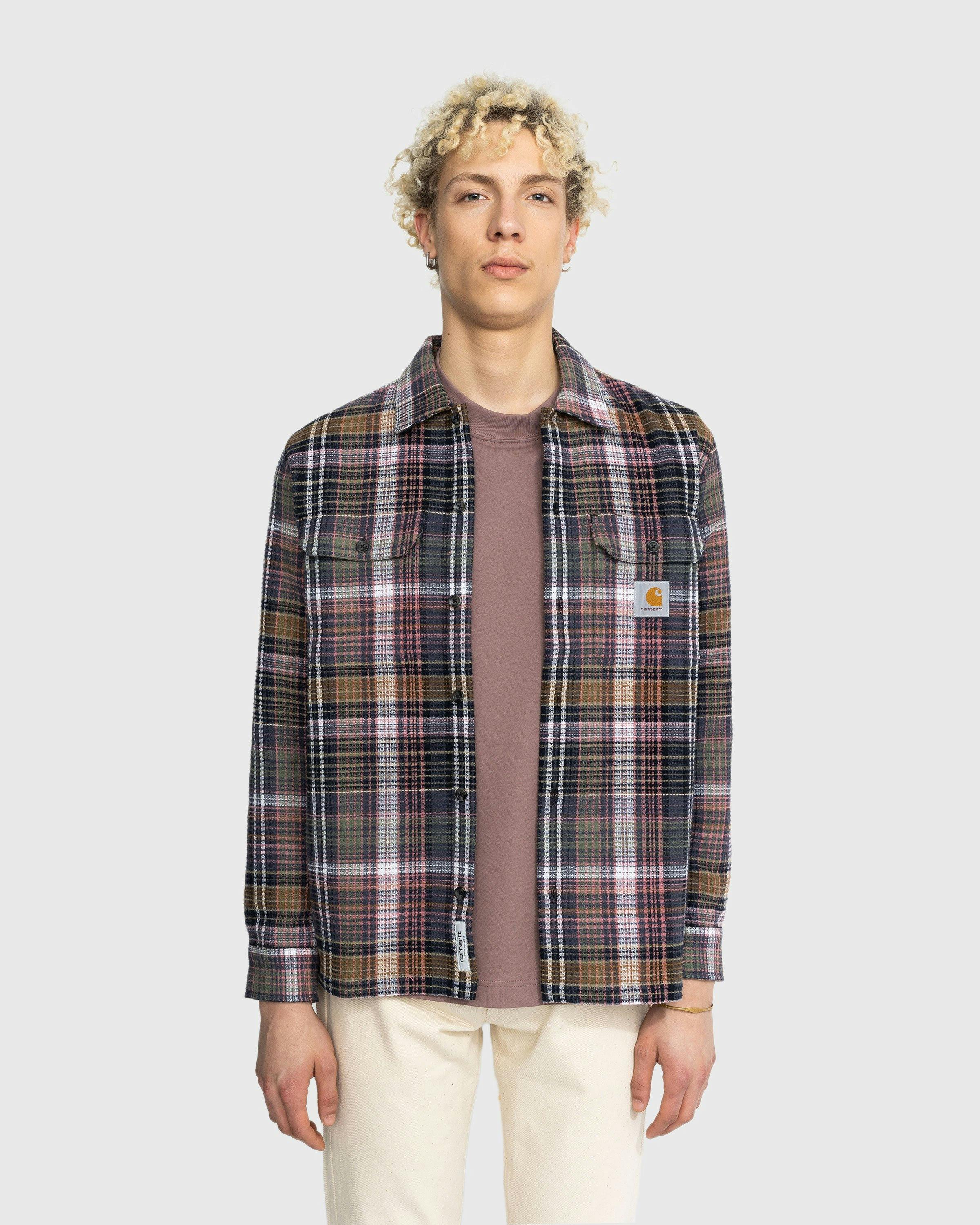 Carhartt WIP - Valmon Check Shirt Hamilton Brown - Clothing - Brown - Image 2