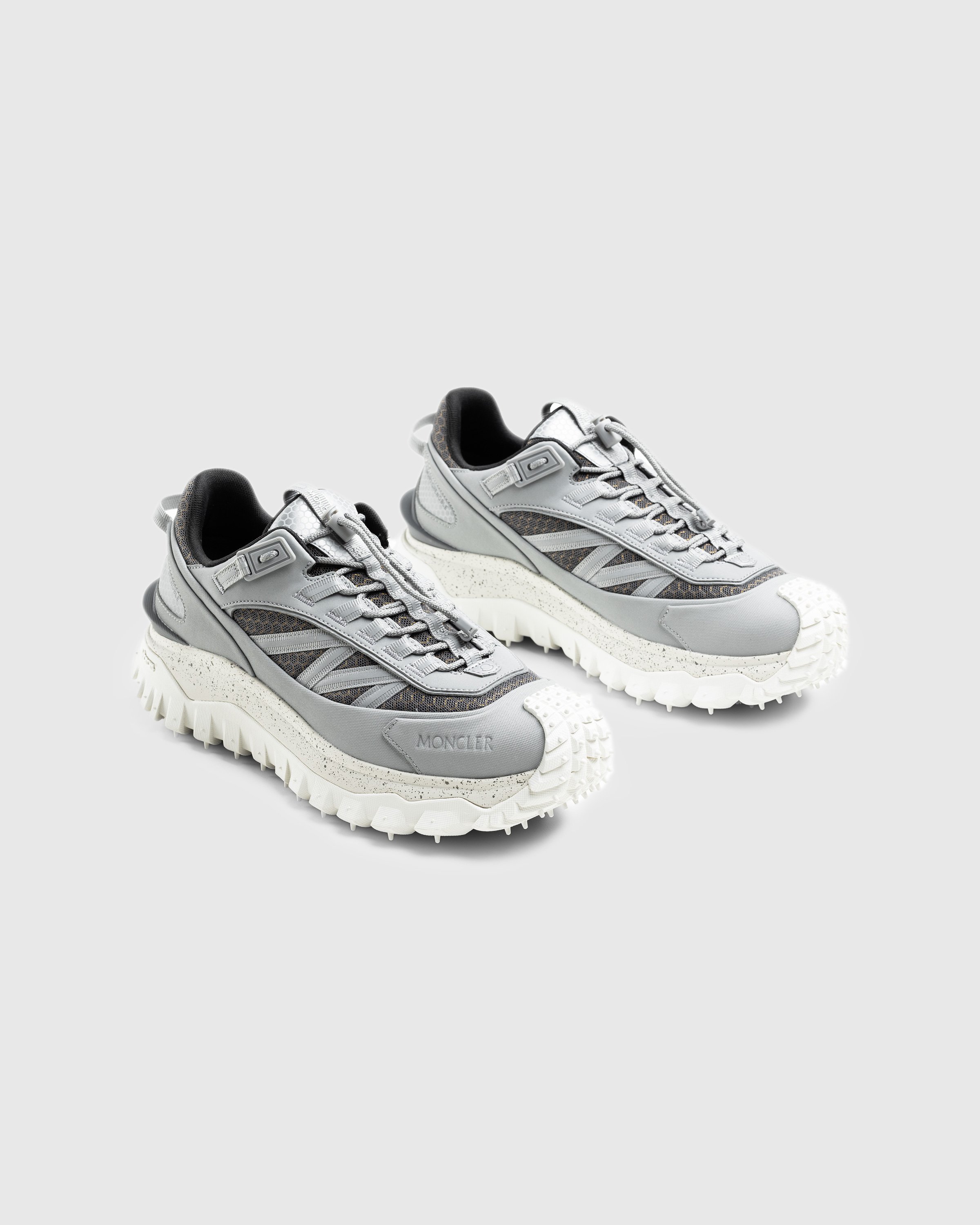 Moncler - Trailgrip Low Top Sneakers Grey - Footwear - White - Image 3