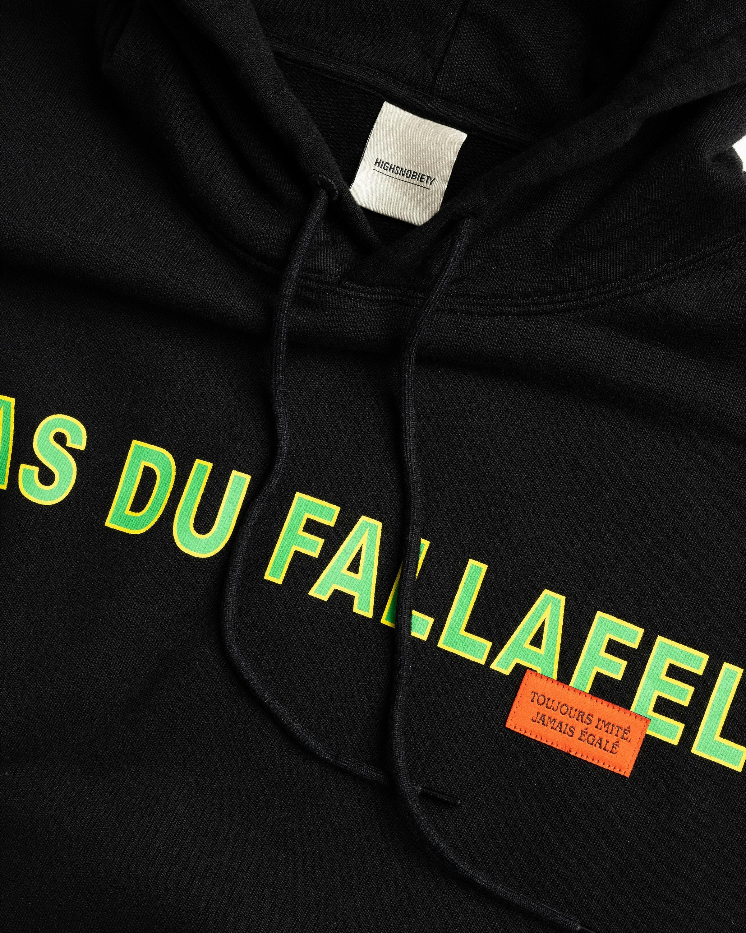 L'As du Fallafel x Highsnobiety - Hoodie Black - Clothing - Black - Image 9