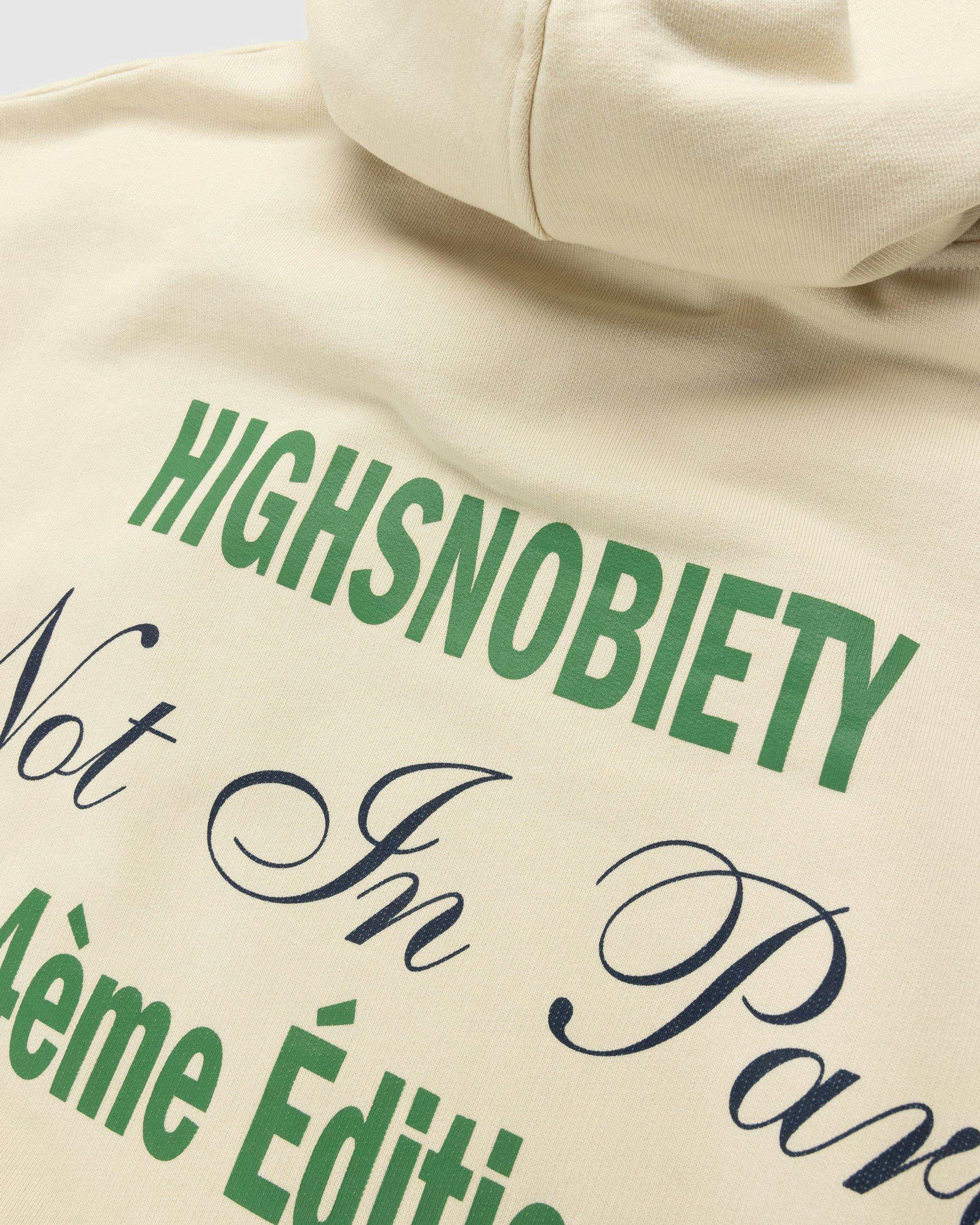 Highsnobiety - Not In Paris 4 Eiffel Tower Hoodie Eggshell - Clothing - Beige - Image 3
