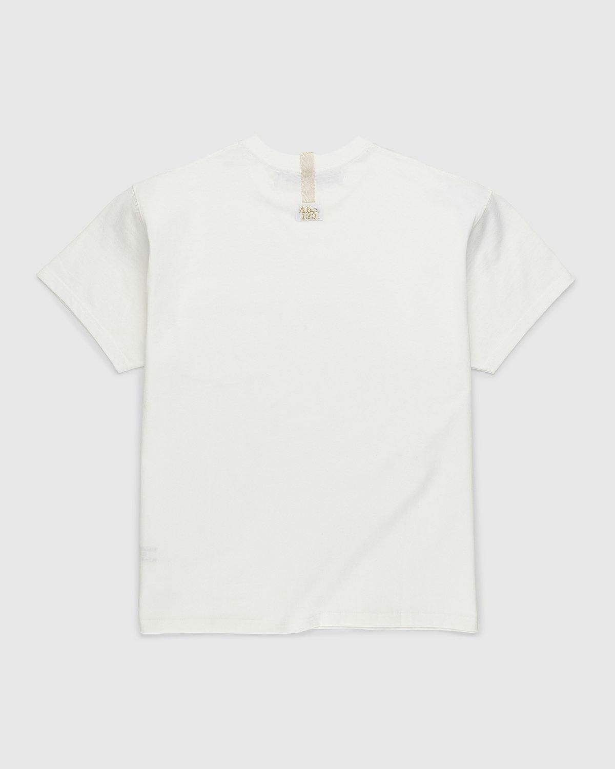 Abc. - Short-Sleeve Pocket Tee Selenite - Clothing - White - Image 2